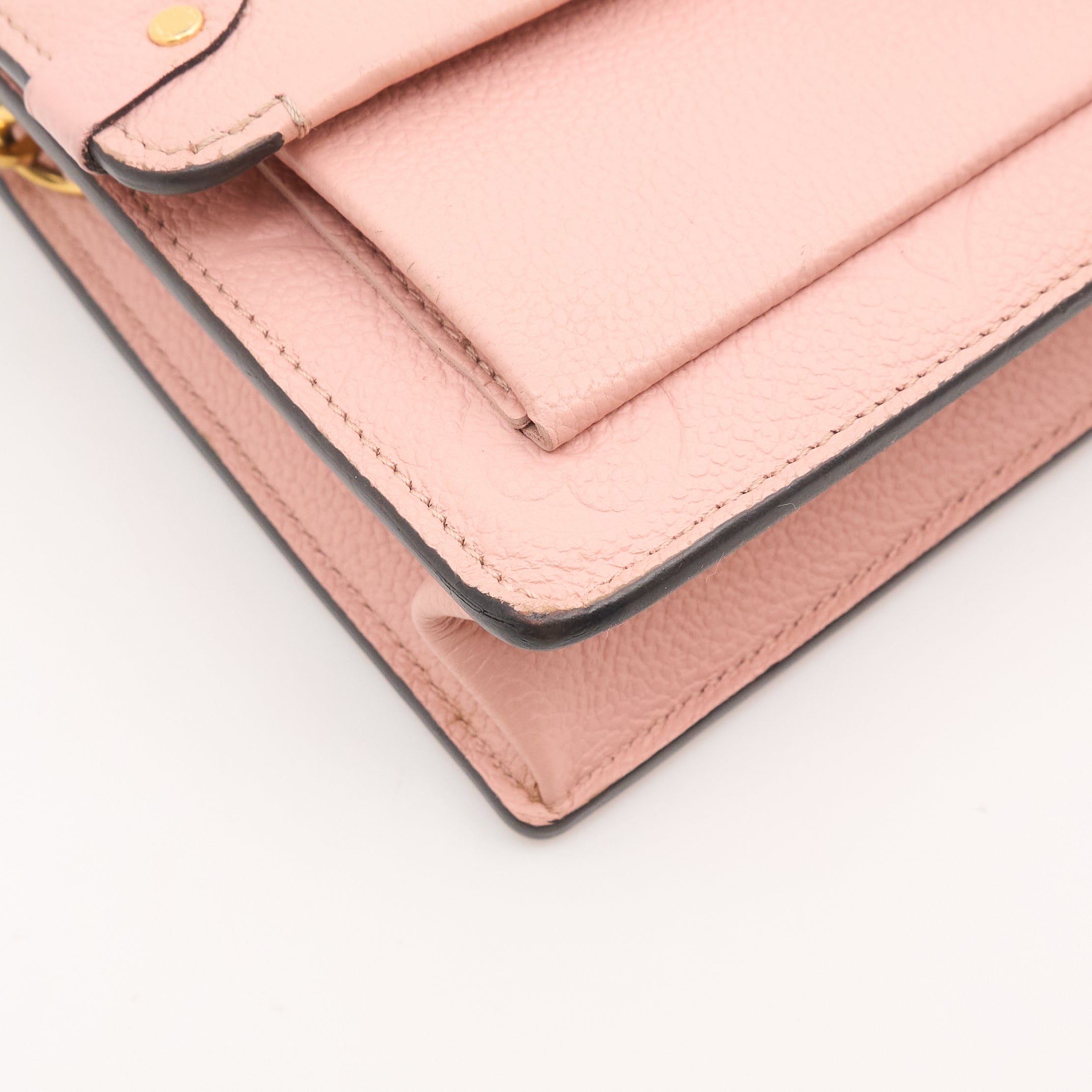 Louis Vuitton Vavin Bag in Rose Monogram Empreinte Leather