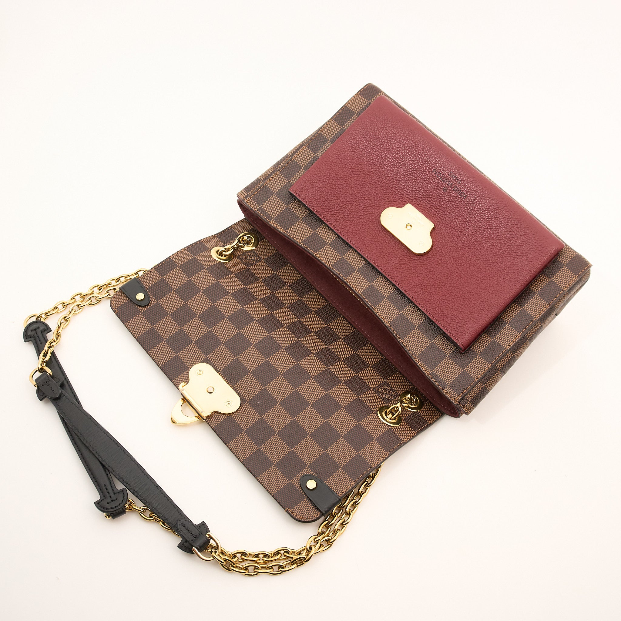 Louis Vuitton Canvas Vavin in Damier Ebene PM