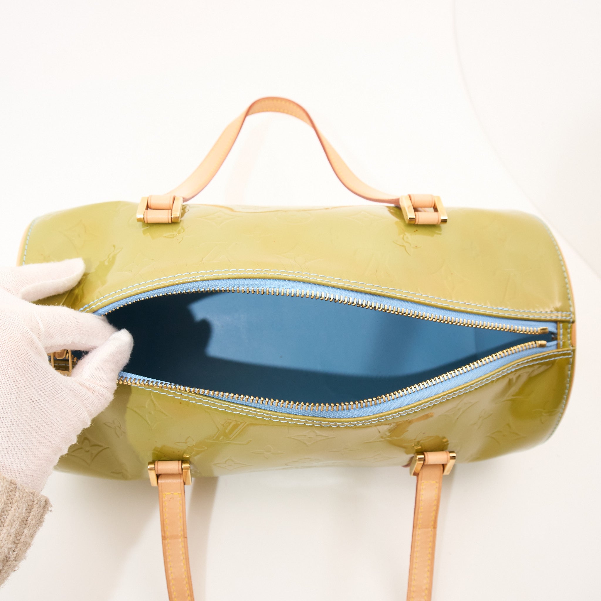 Louis Vuitton Vernis Papillon Green and Blue