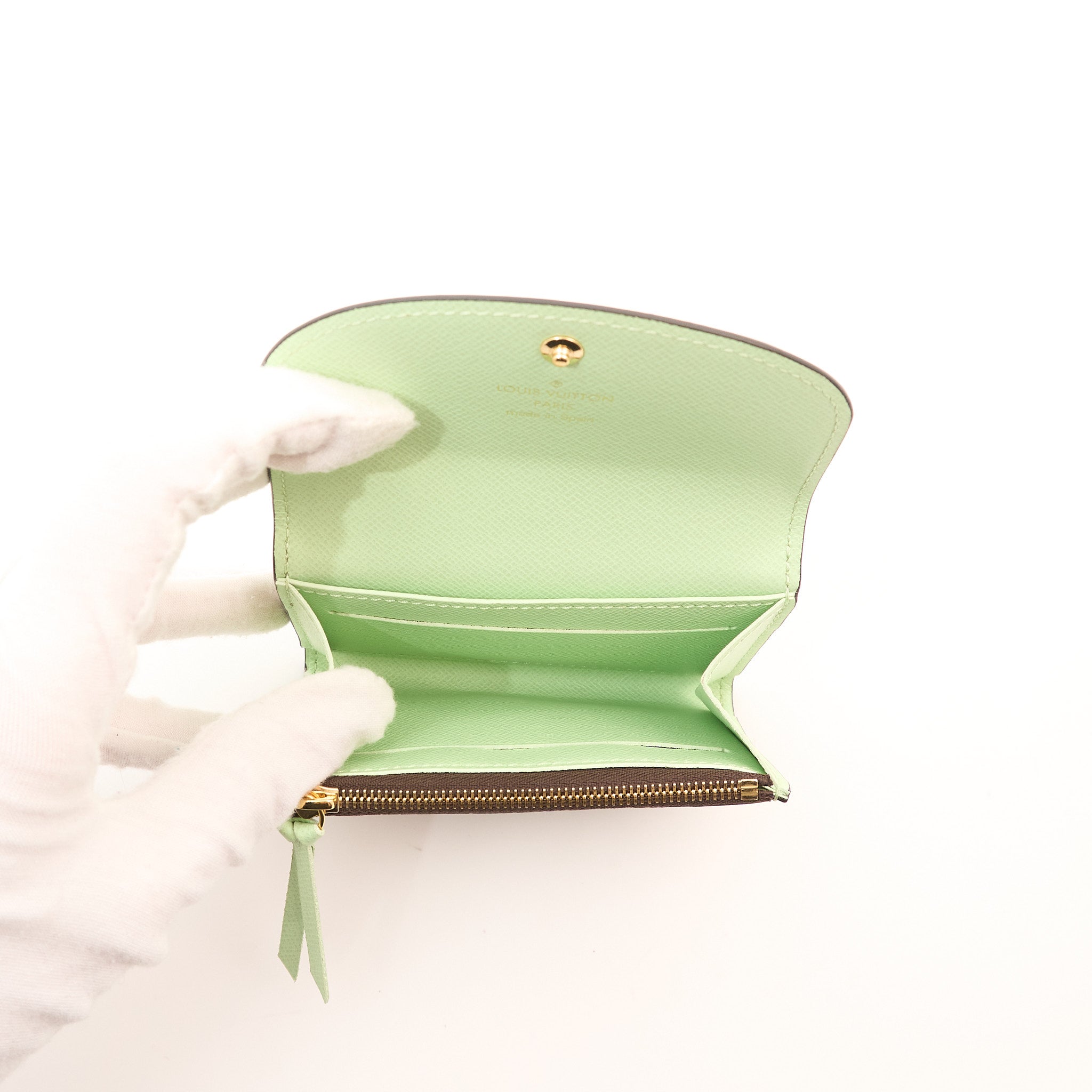 Louis Vuitton Victorine Monogram Wallet Green