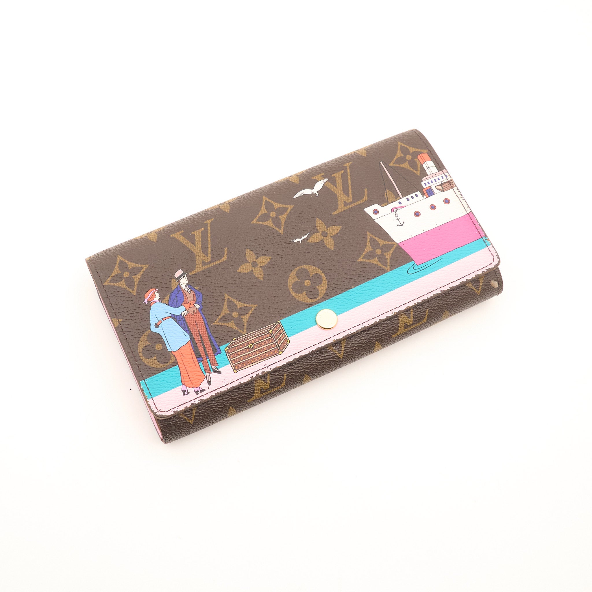 Louis Vuitton Limited Edition 2016 Christmas Sarah Wallet