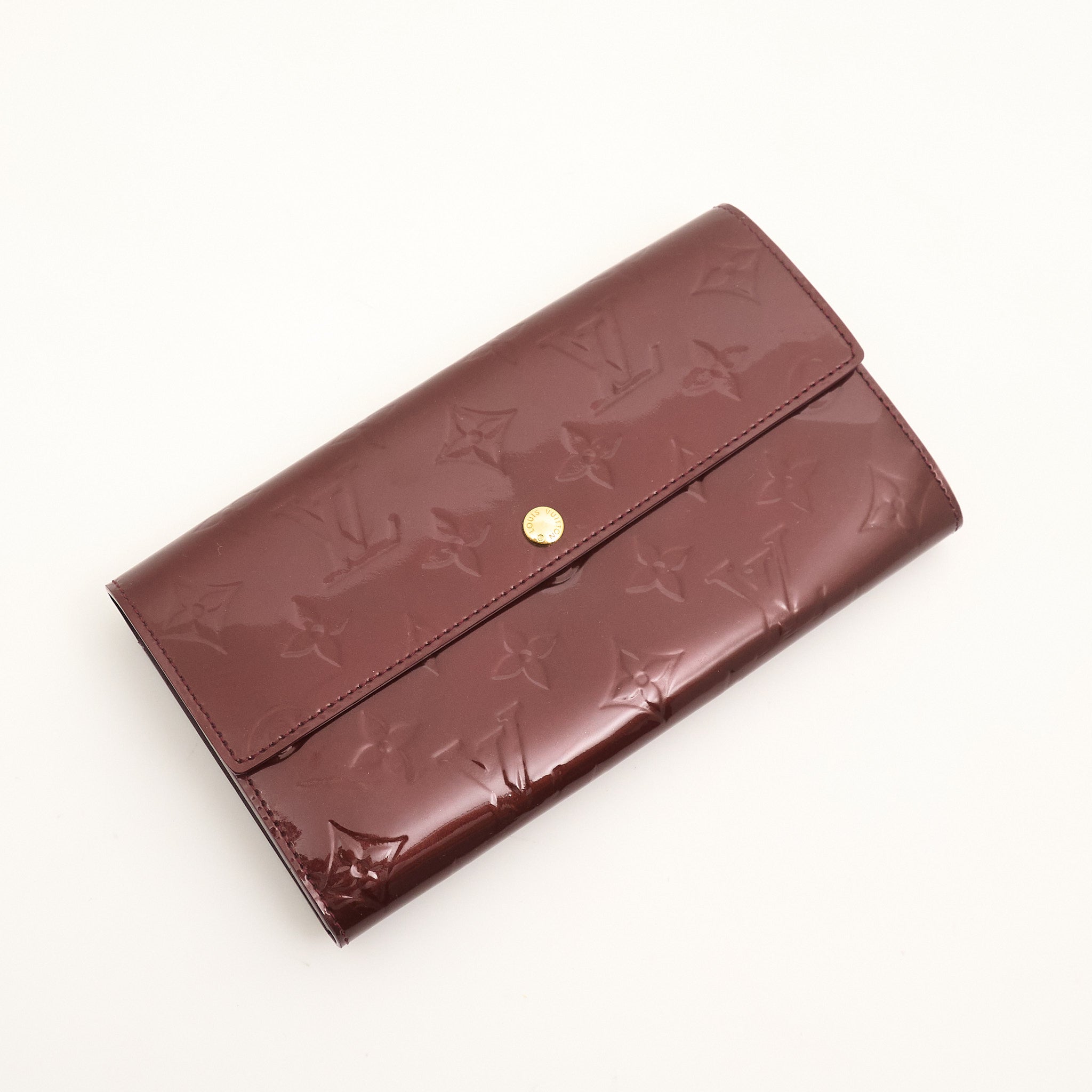 Louis Vuitton Sarah Wallet Monogram Vernis