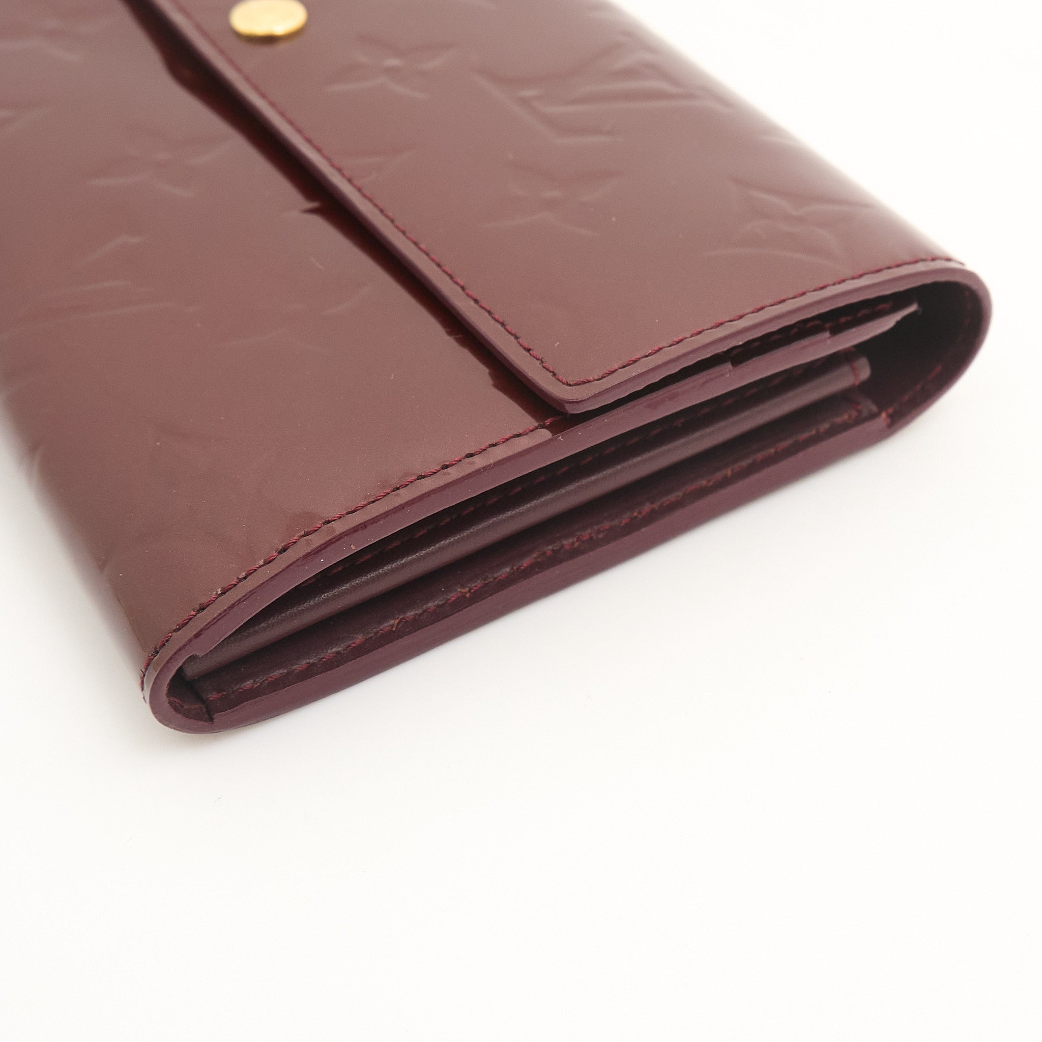 Louis Vuitton Sarah Wallet Monogram Vernis