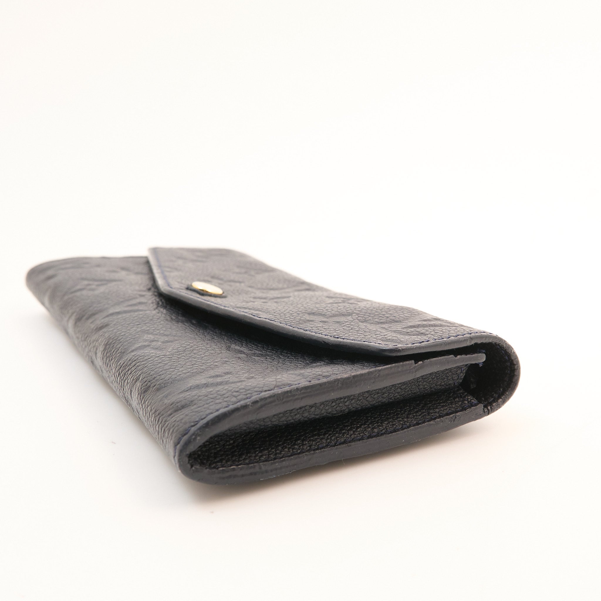 Louis Vuitton Black Empreinte Leather Wallet