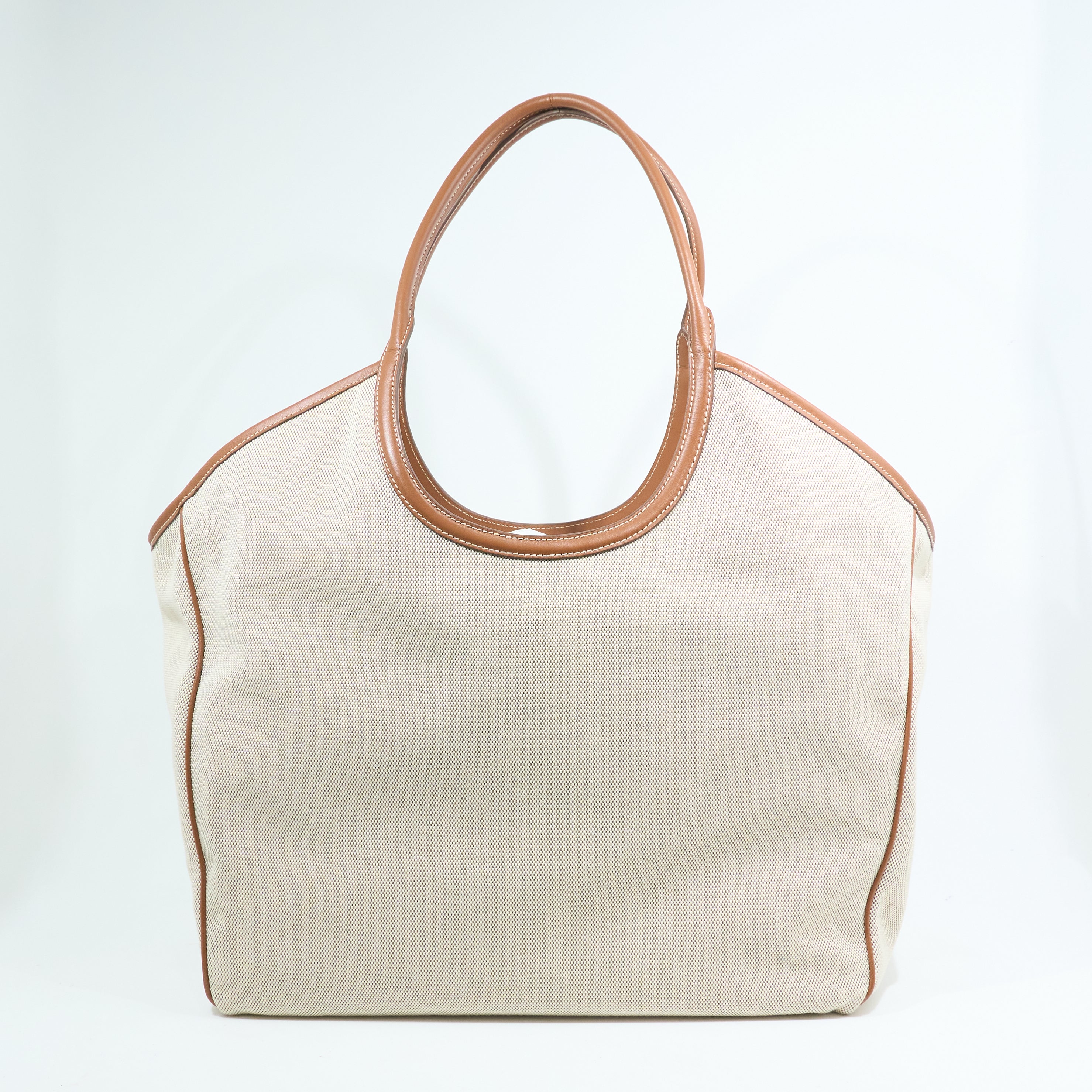 Miu Miu Ivy Canvas Tote Bag