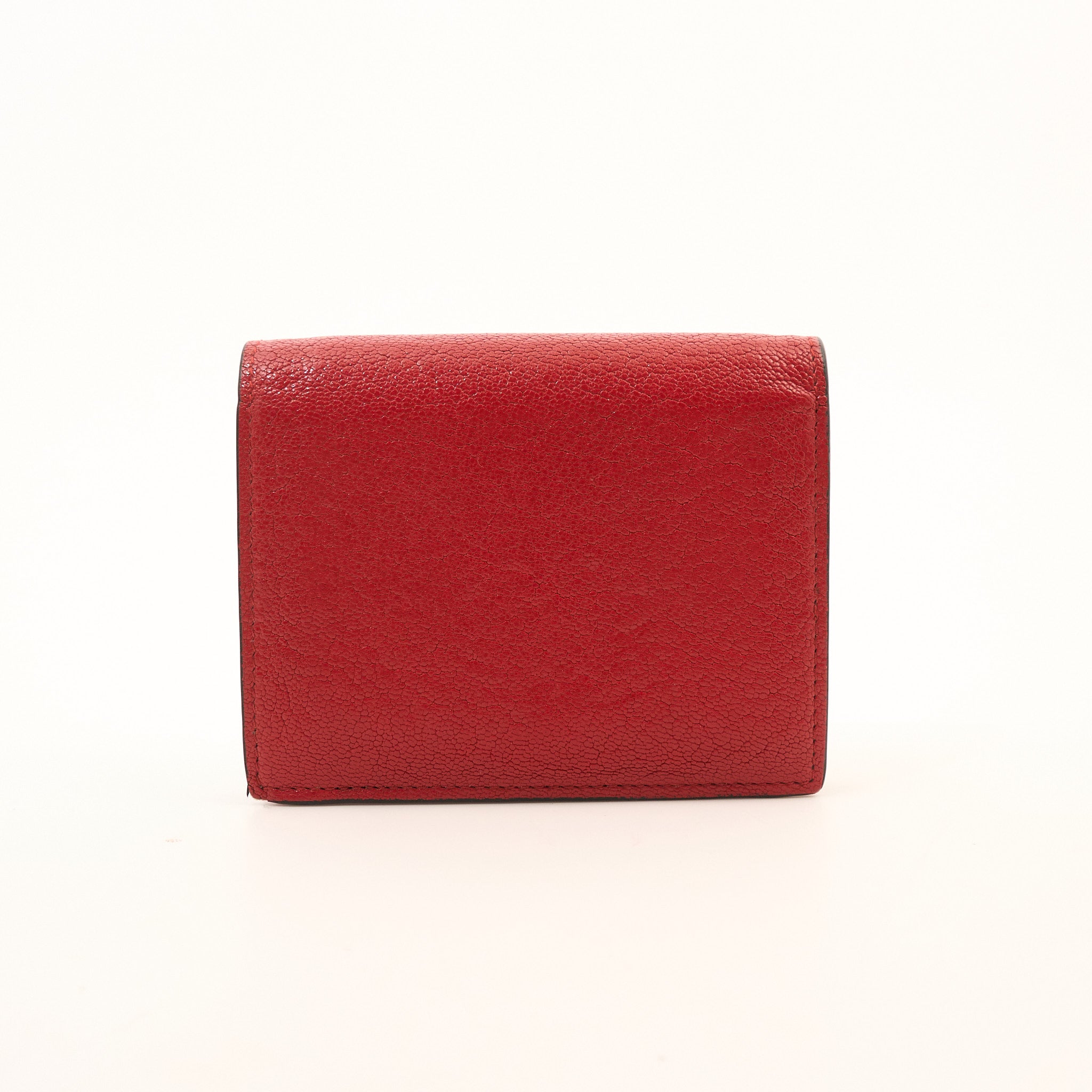 Miu Miu Red Leather Wallet