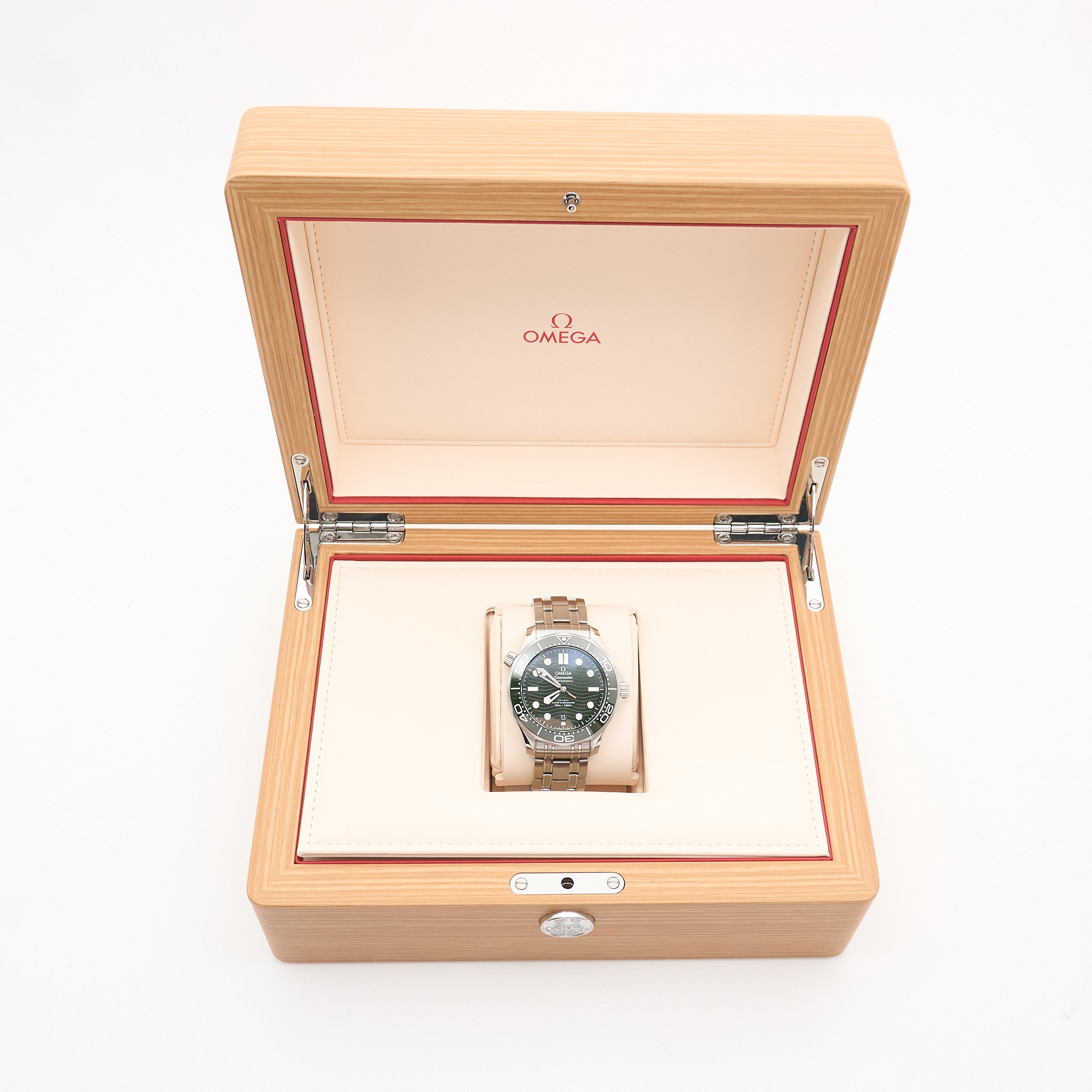 Omega Seamaster Diver 300mm Green Dial 42mm Watch