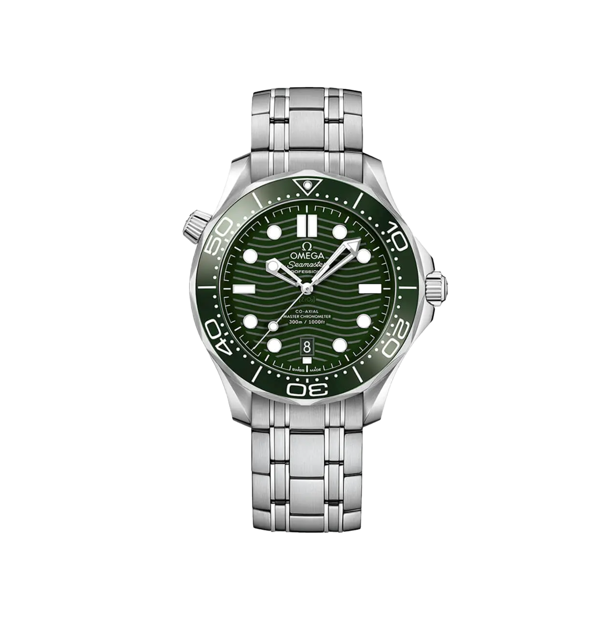 Omega Seamaster Diver 300mm Green Dial 42mm Watch