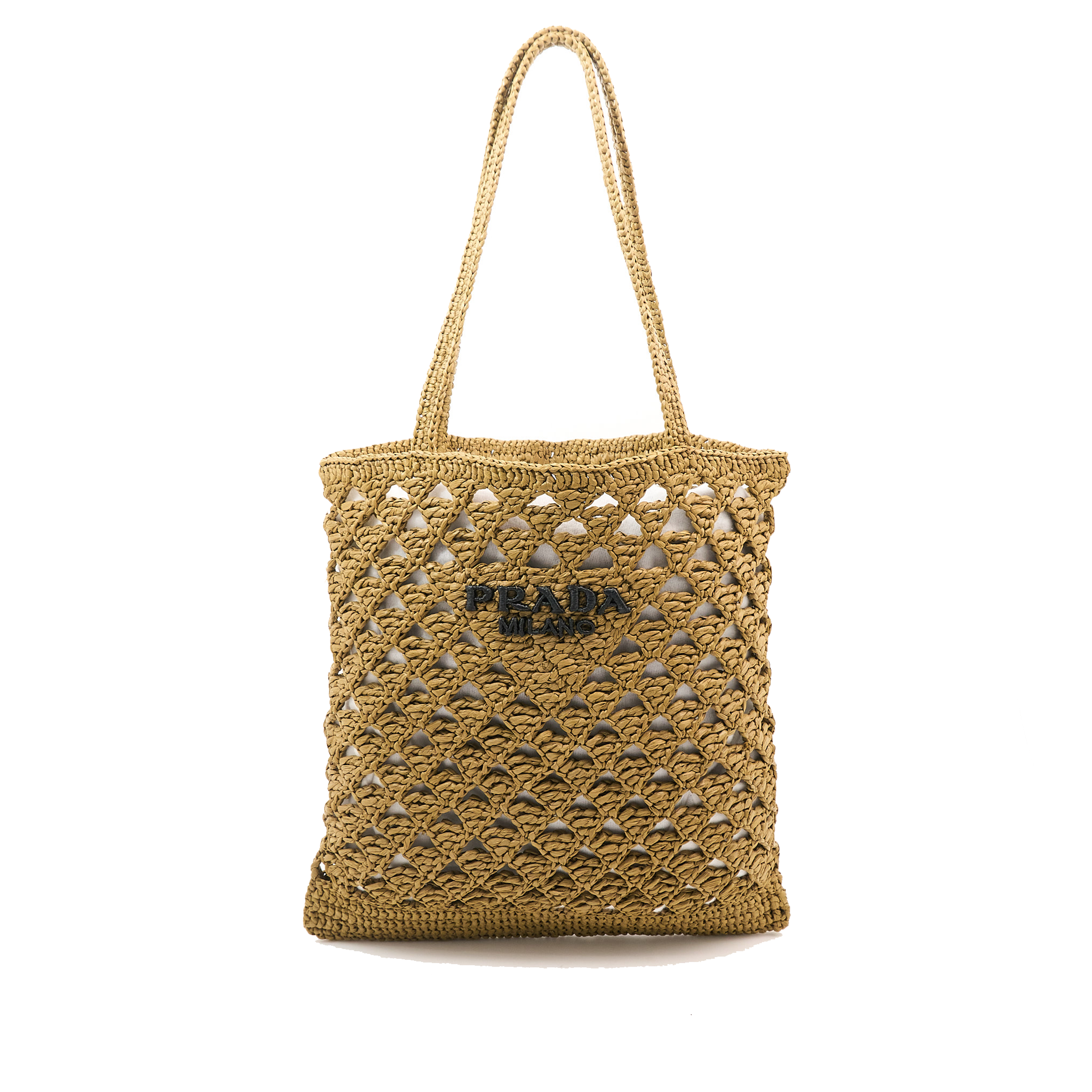 Prada Crochet Tote Bag
