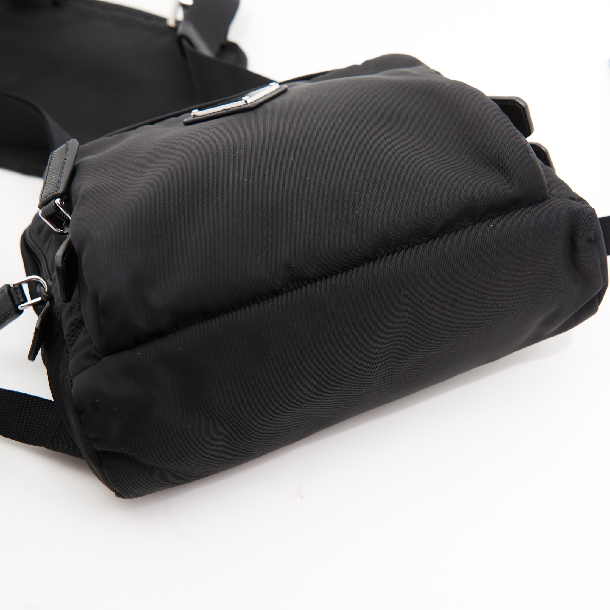 Prada Nylon Harness Bag in Black