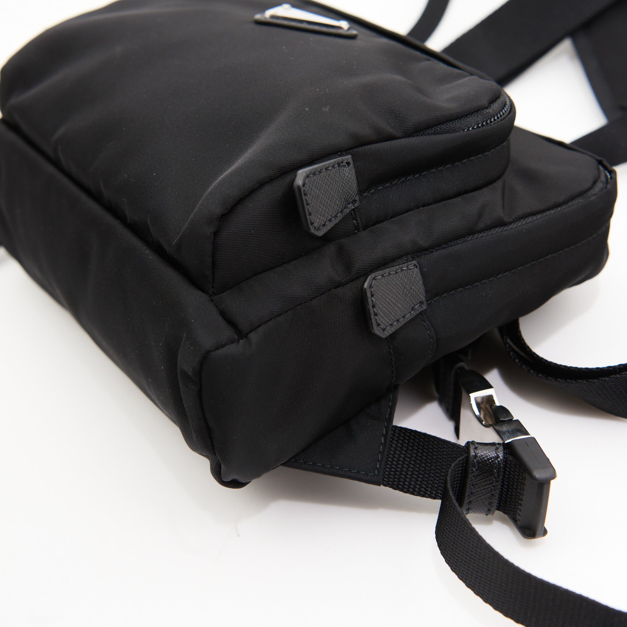Prada Nylon Harness Bag in Black