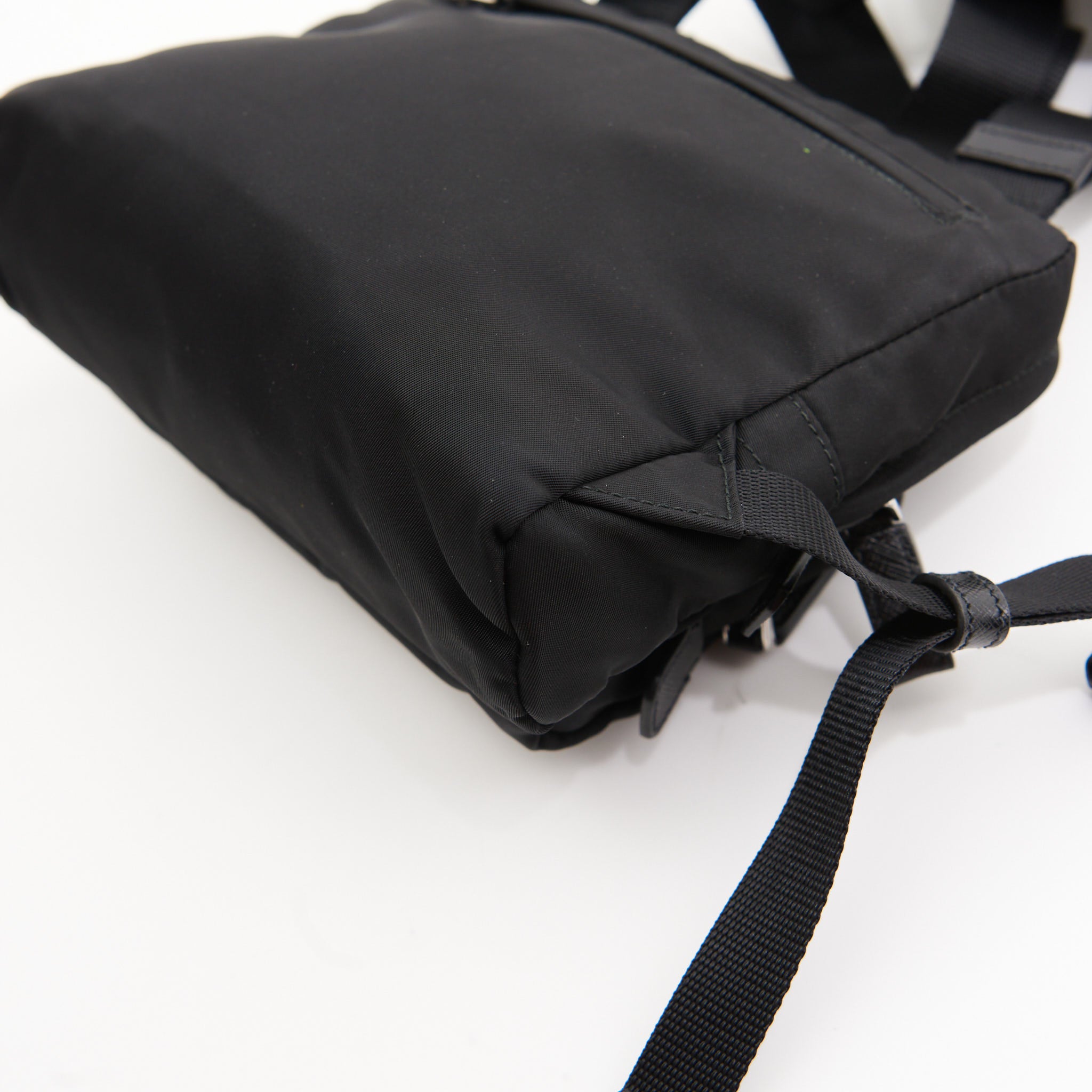 Prada Nylon Harness Bag in Black