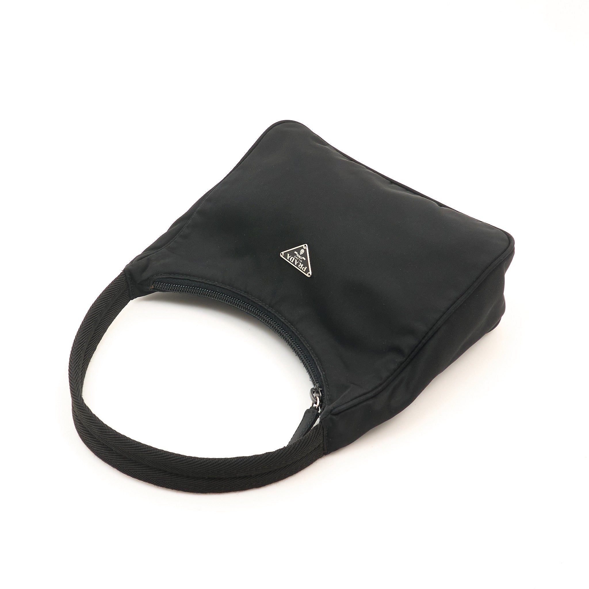 Prada Nylon Tessuto Black Handbag