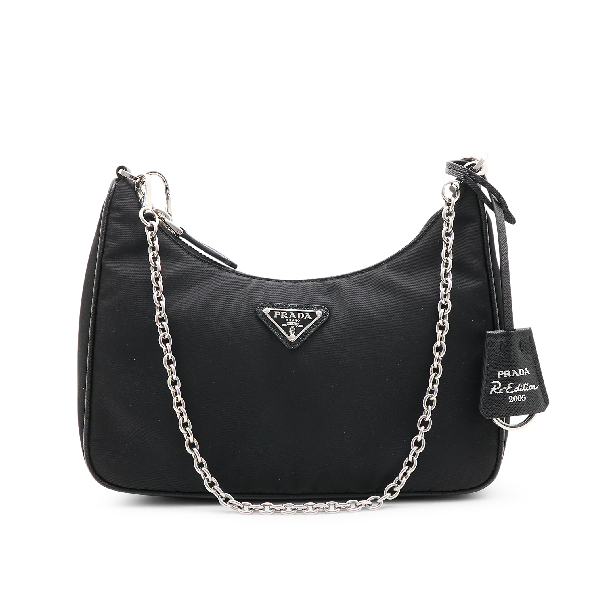 Prada Re-Edition 2005 Re-Nylon Black Shoulder Bag