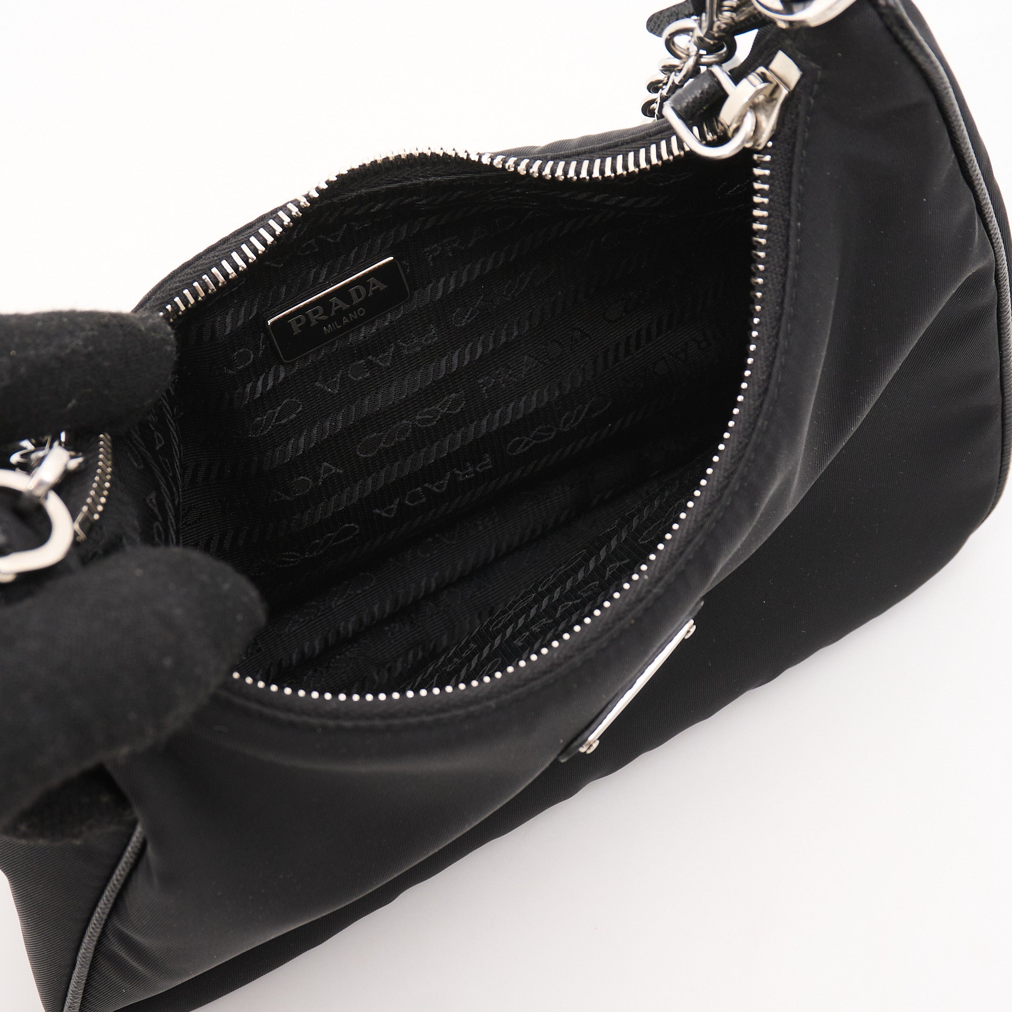 Prada Re-Edition 2005 Re-Nylon Black Shoulder Bag