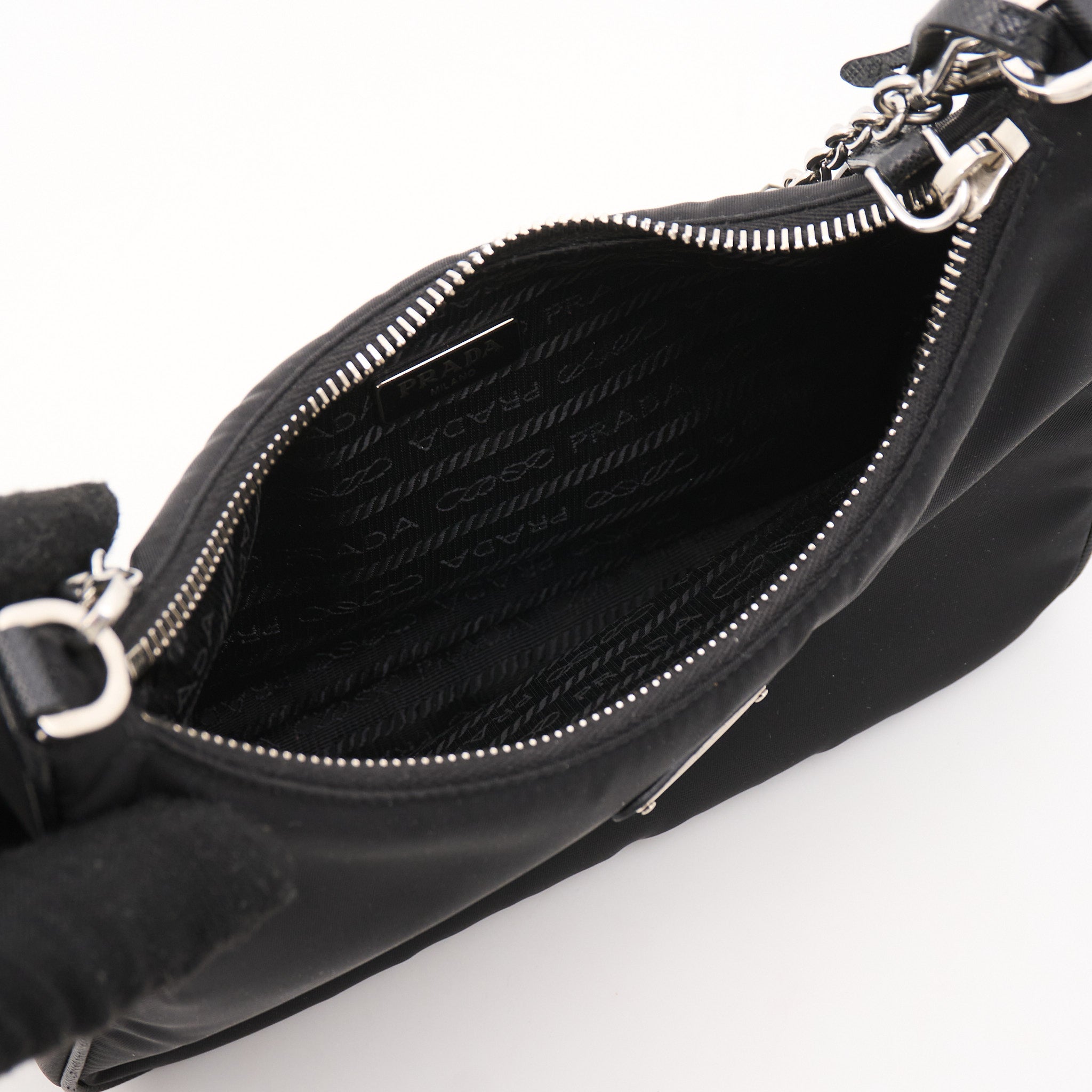 Prada Re-Edition 2005 Re-Nylon Black Shoulder Bag