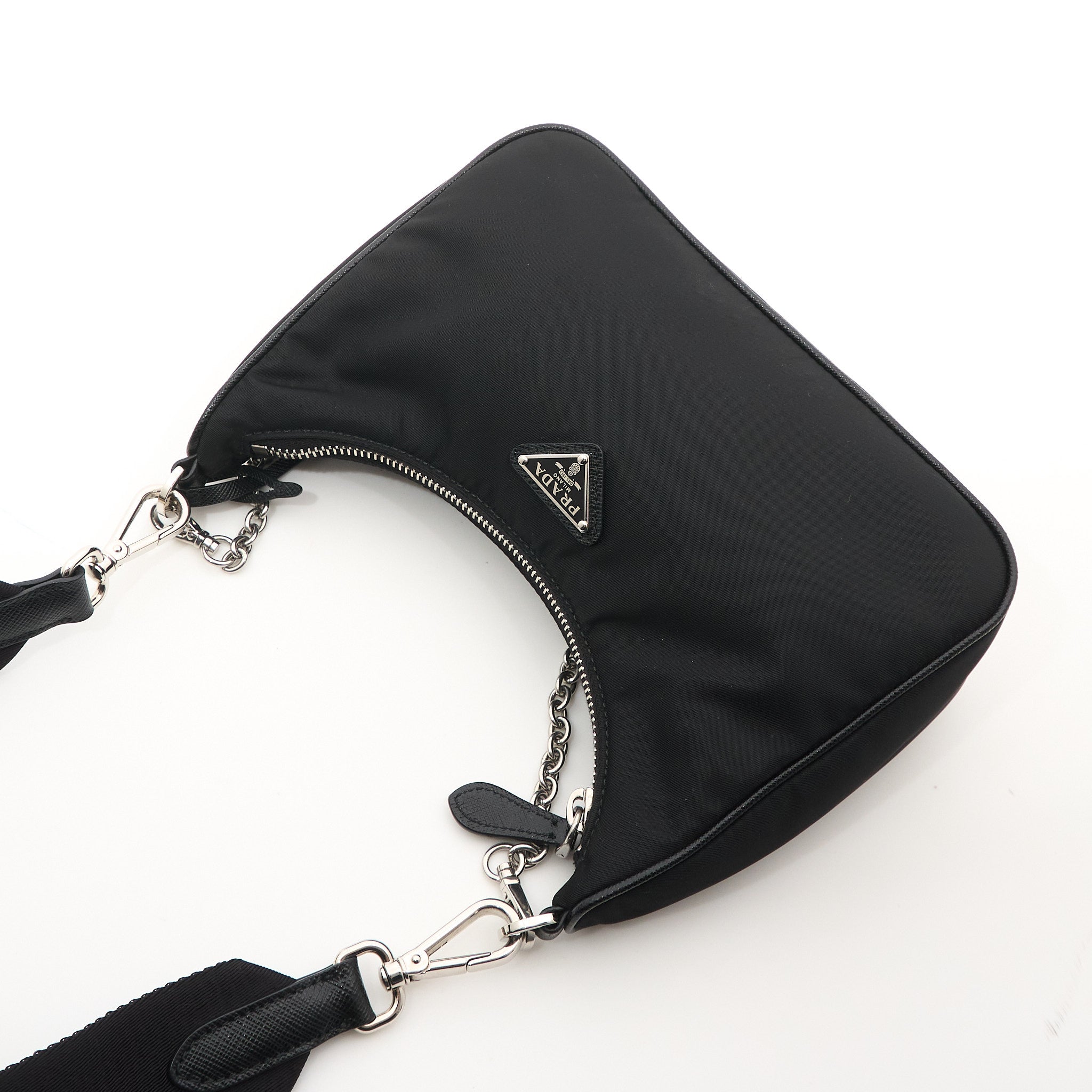 Prada Re-Edition 2005 Nylon Black Shoulder Bag