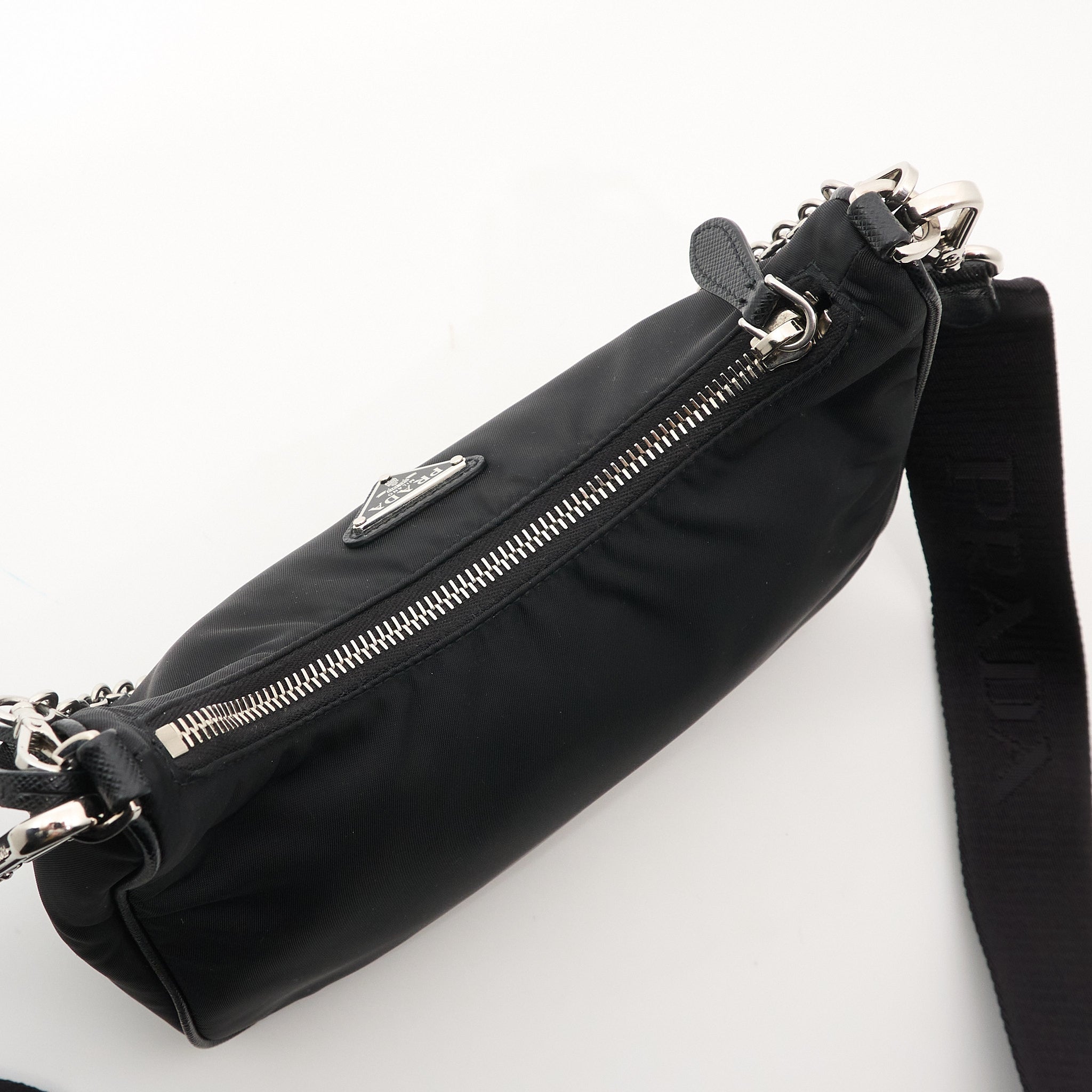 Prada Re-Edition 2005 Nylon Black Shoulder Bag