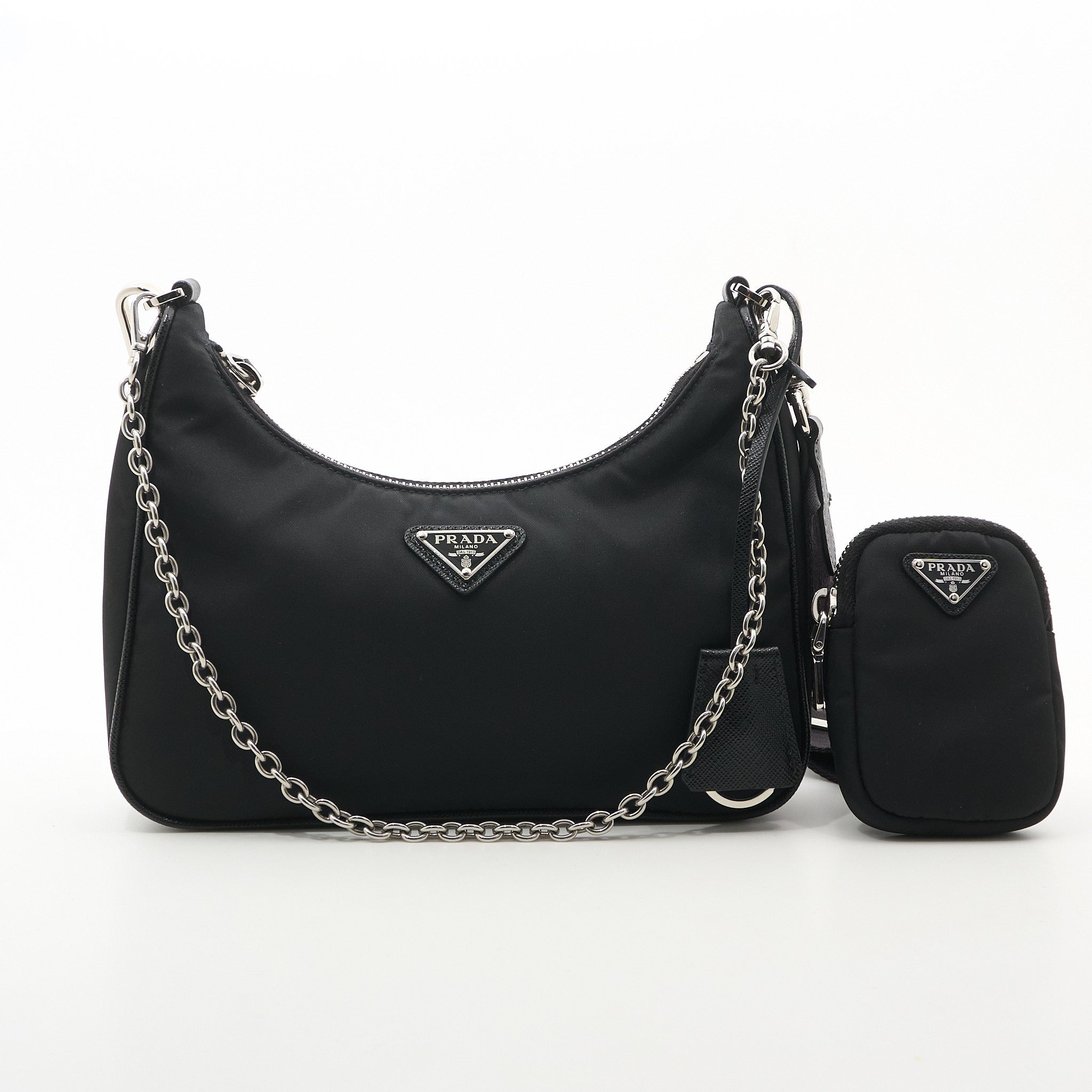 Prada Re-Edition 2005 Nylon Black Shoulder Bag