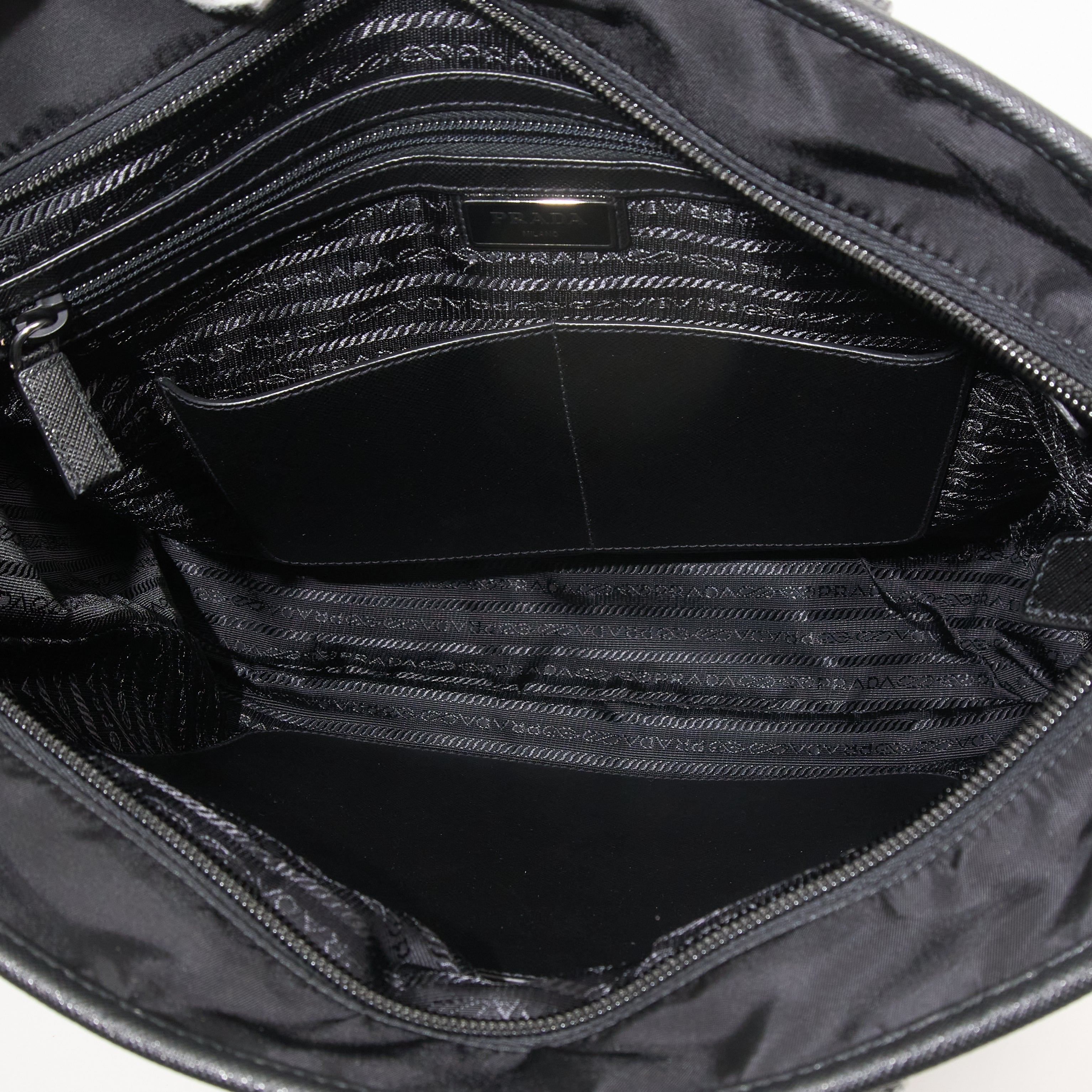 Prada Re-Nylon Black Tote Bag