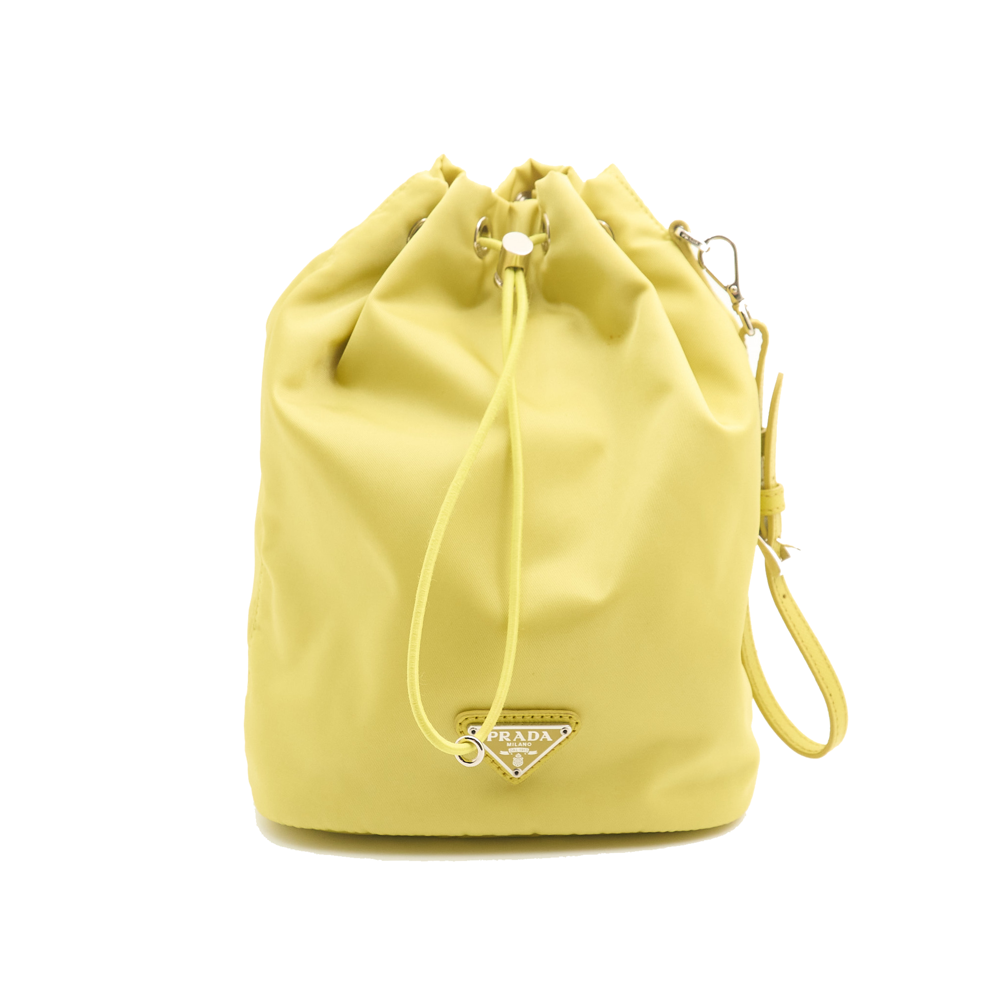 Prada Ananas Tessuto Nylon Drawstring Pouch