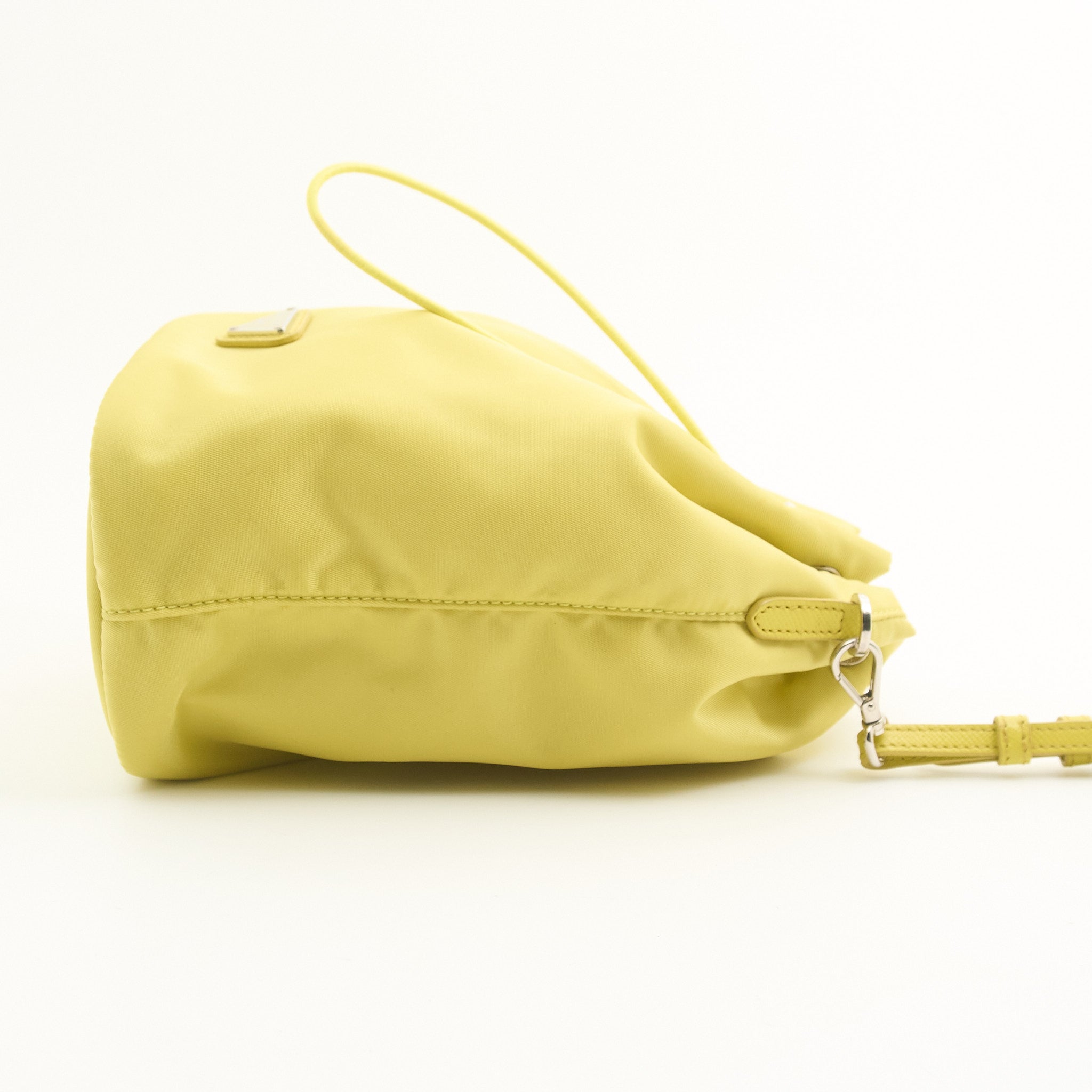 Prada Ananas Tessuto Nylon Drawstring Pouch