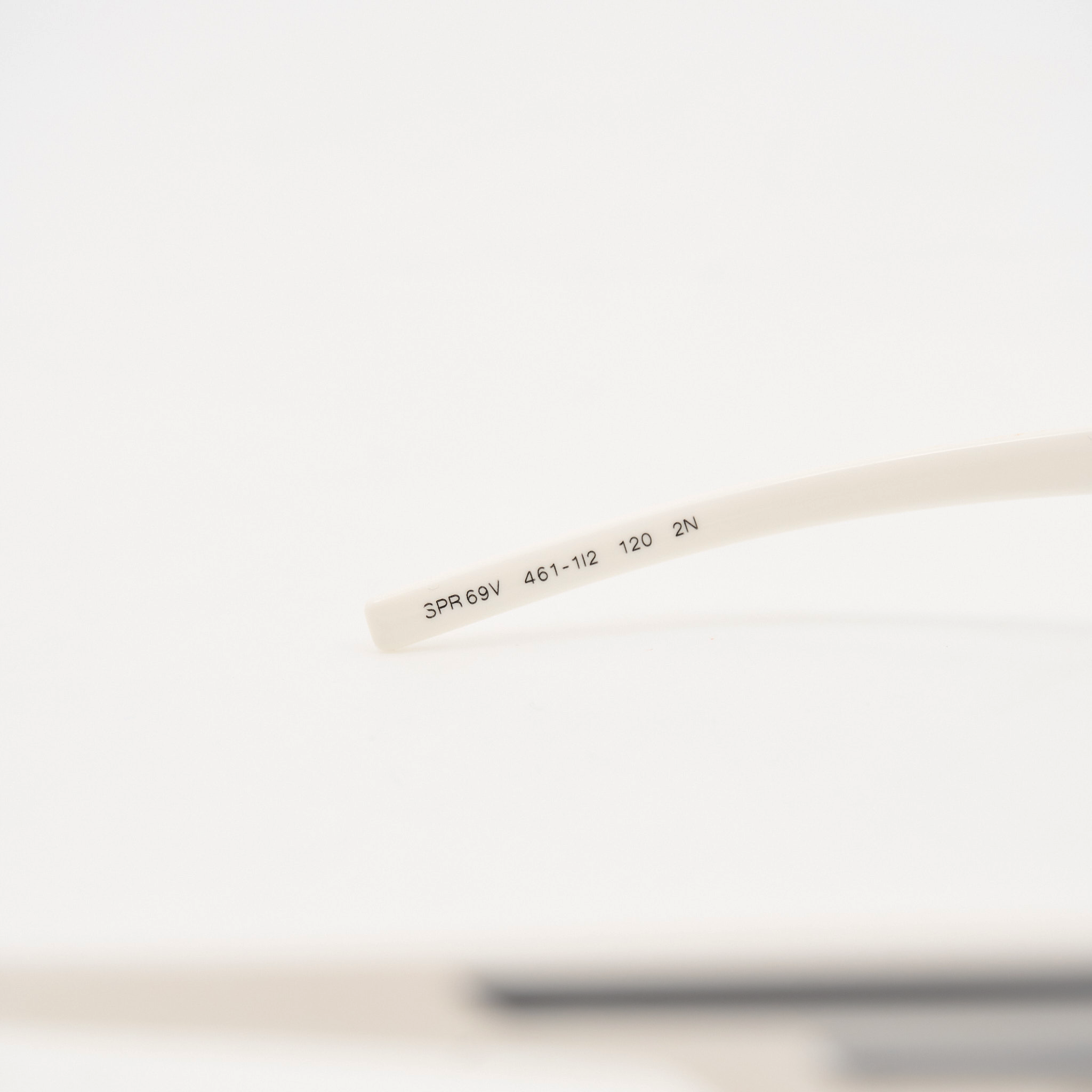 Prada White Shield Glasses