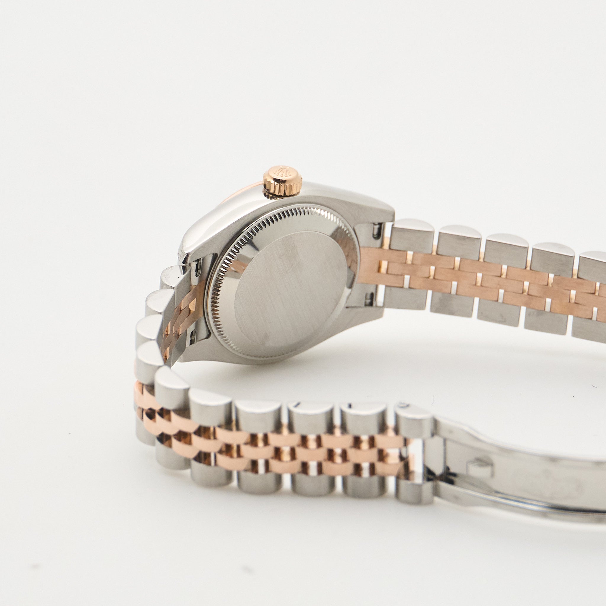 Rolex Lady-Datejust 26mm Everose Rolesor Mother Of Pearl Diamond Dial