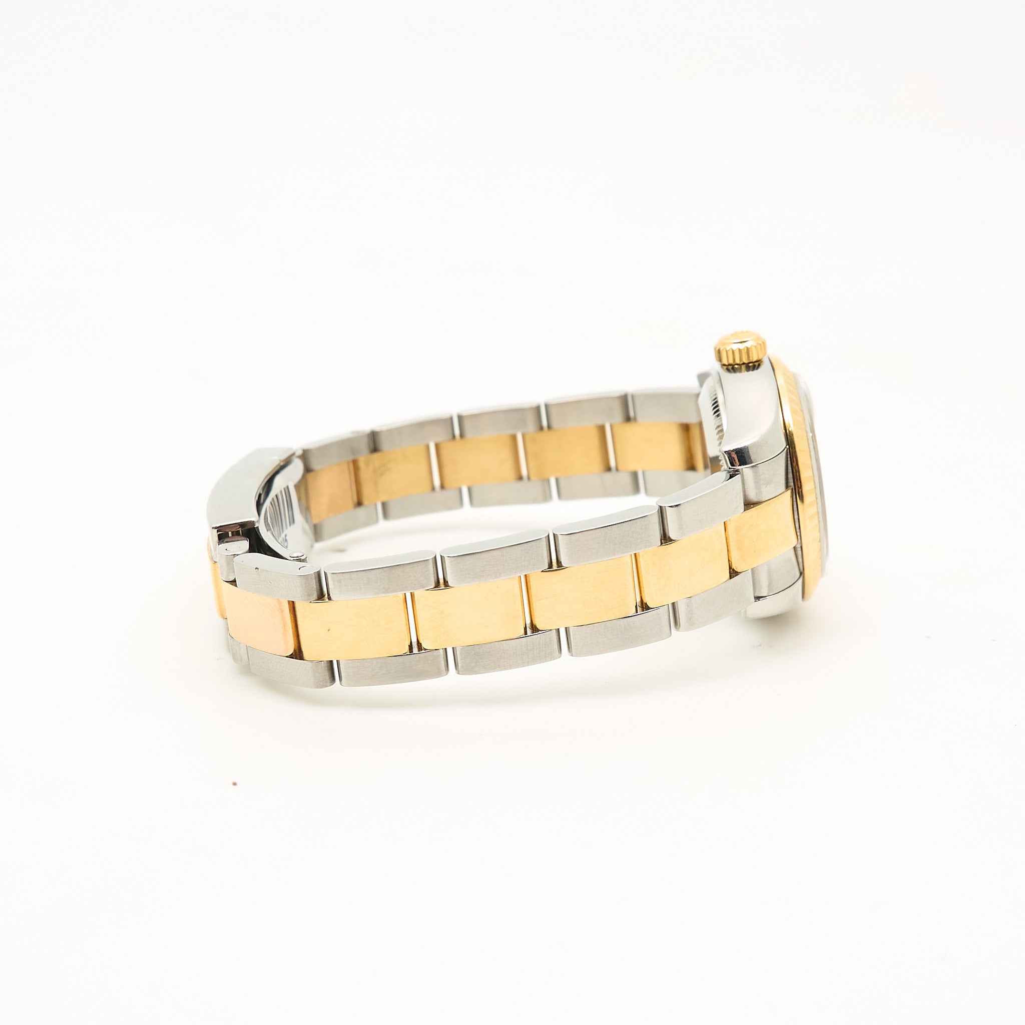 Rolex Datejust 26mm Steel & 18ct Yellow Gold Blue Vignette Diamond Dial 179173