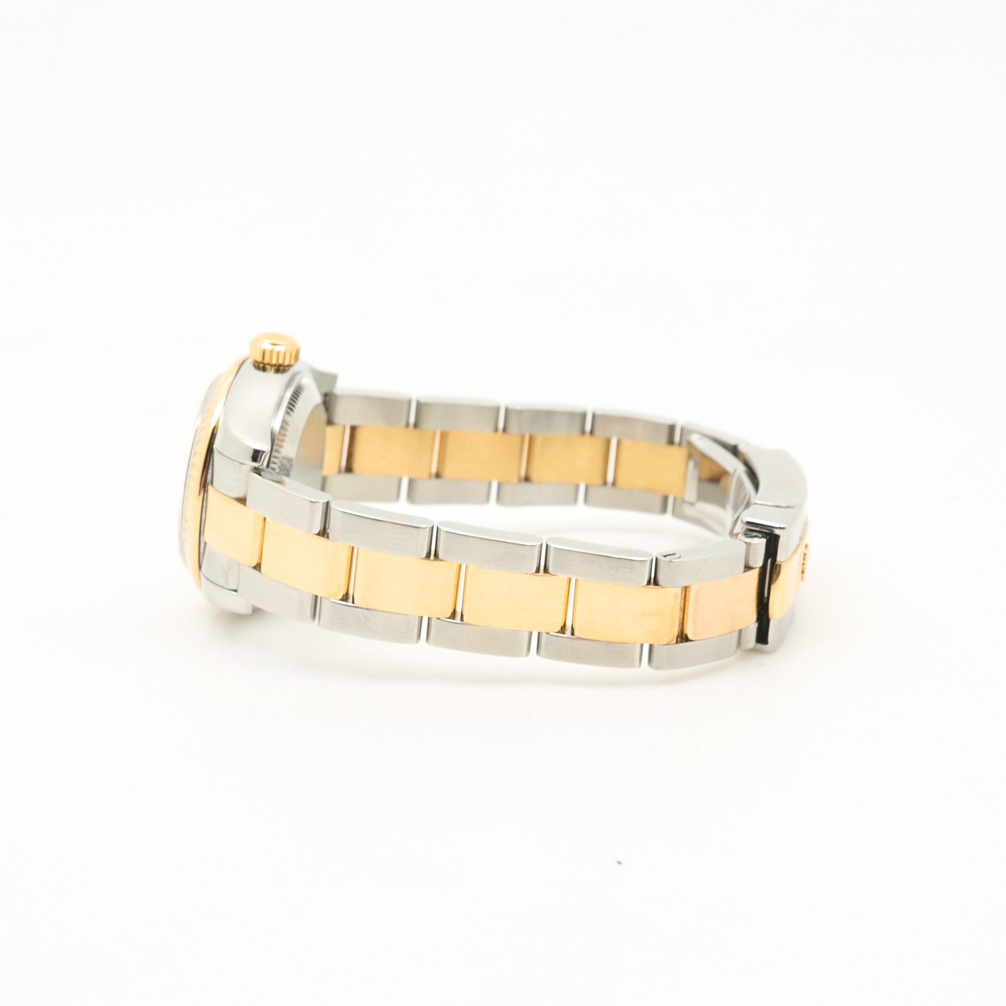 Rolex Datejust 26mm Steel & 18ct Yellow Gold Blue Vignette Diamond Dial 179173