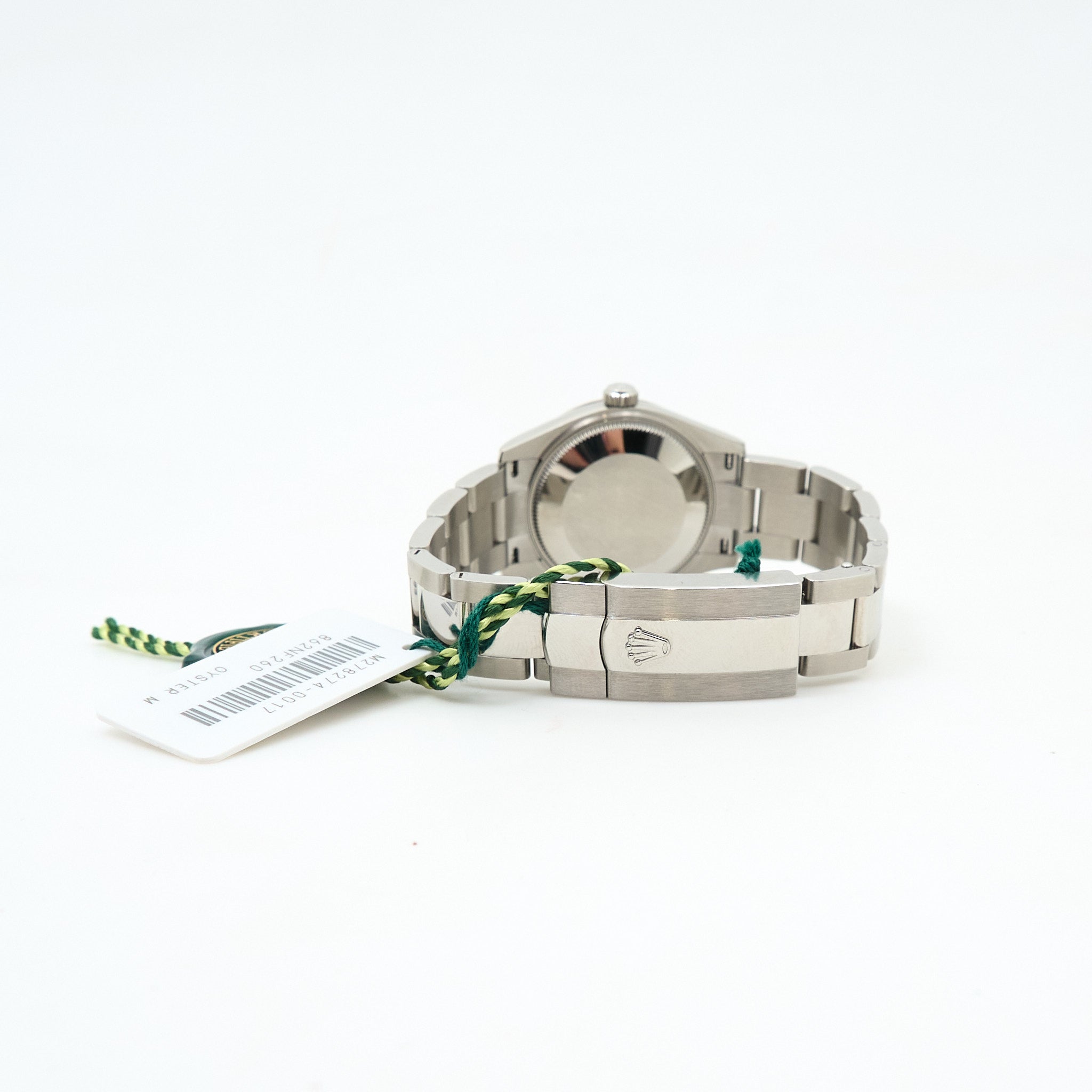 Rolex Datejust 31 Oystersteel & 18ct White Gold Mint Green Dial Ref. 278274