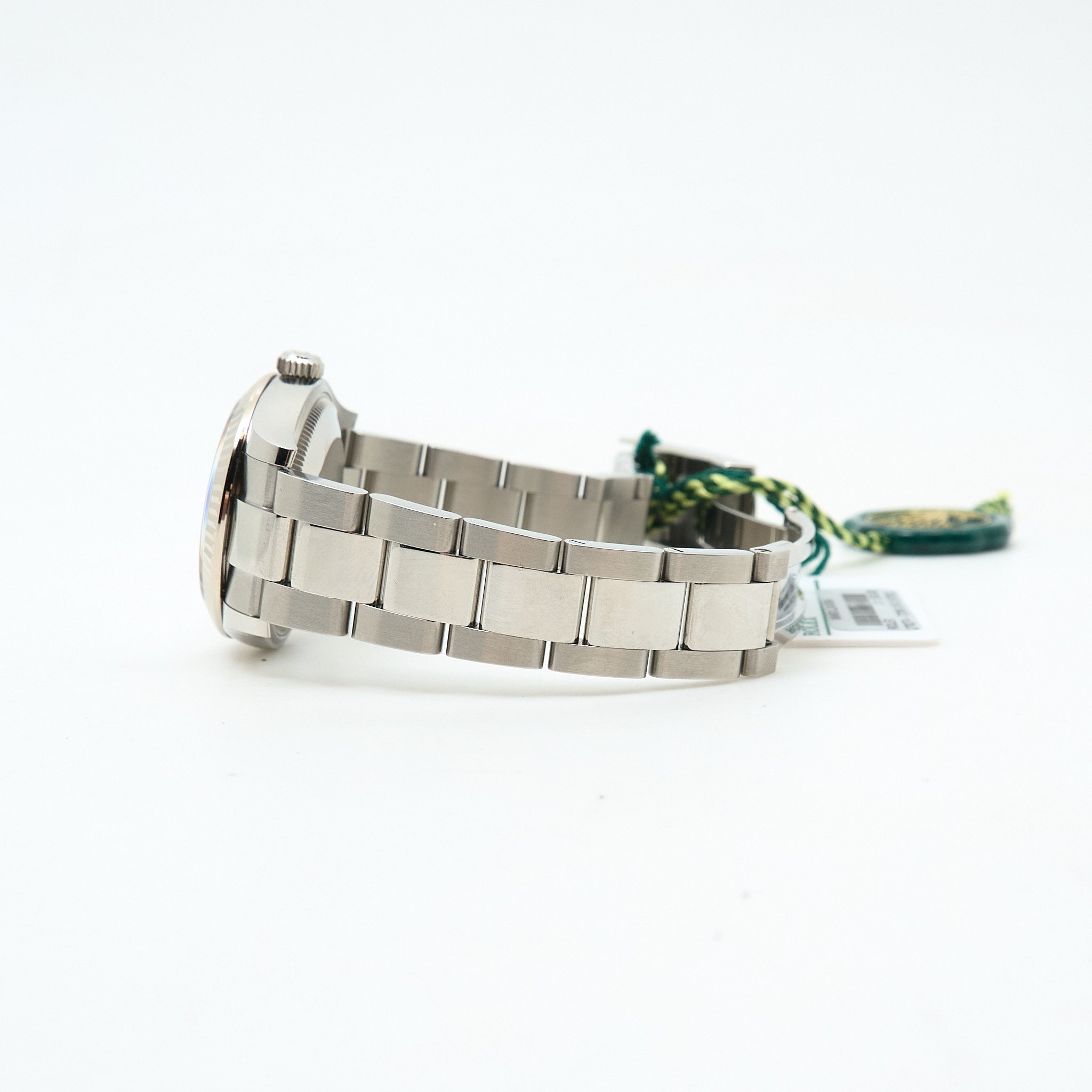 Rolex Datejust 31 Oystersteel & 18ct White Gold Mint Green Dial Ref. 278274