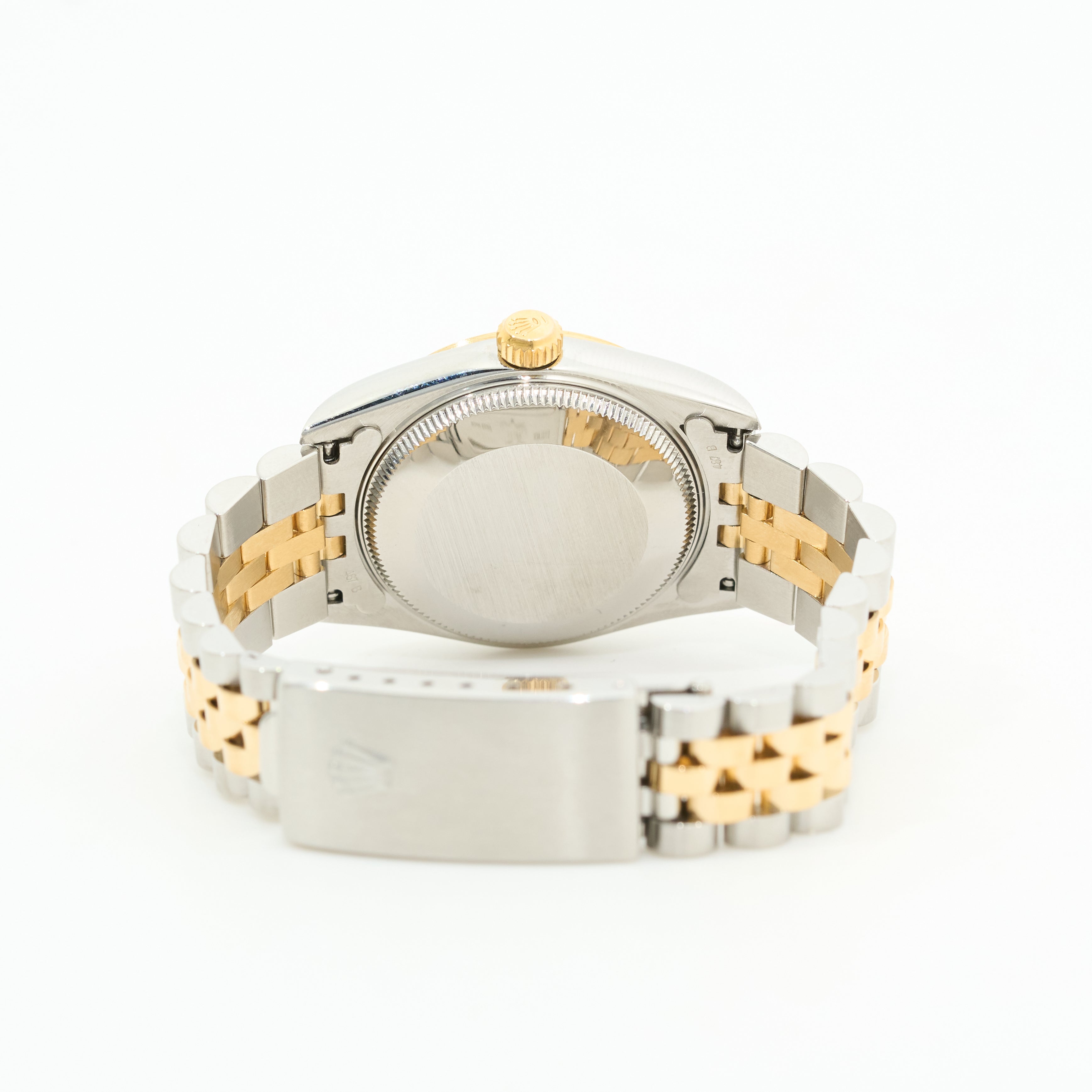 Rolex Datejust 31mm Cream Jubilee Anniversary Diamond Dial
