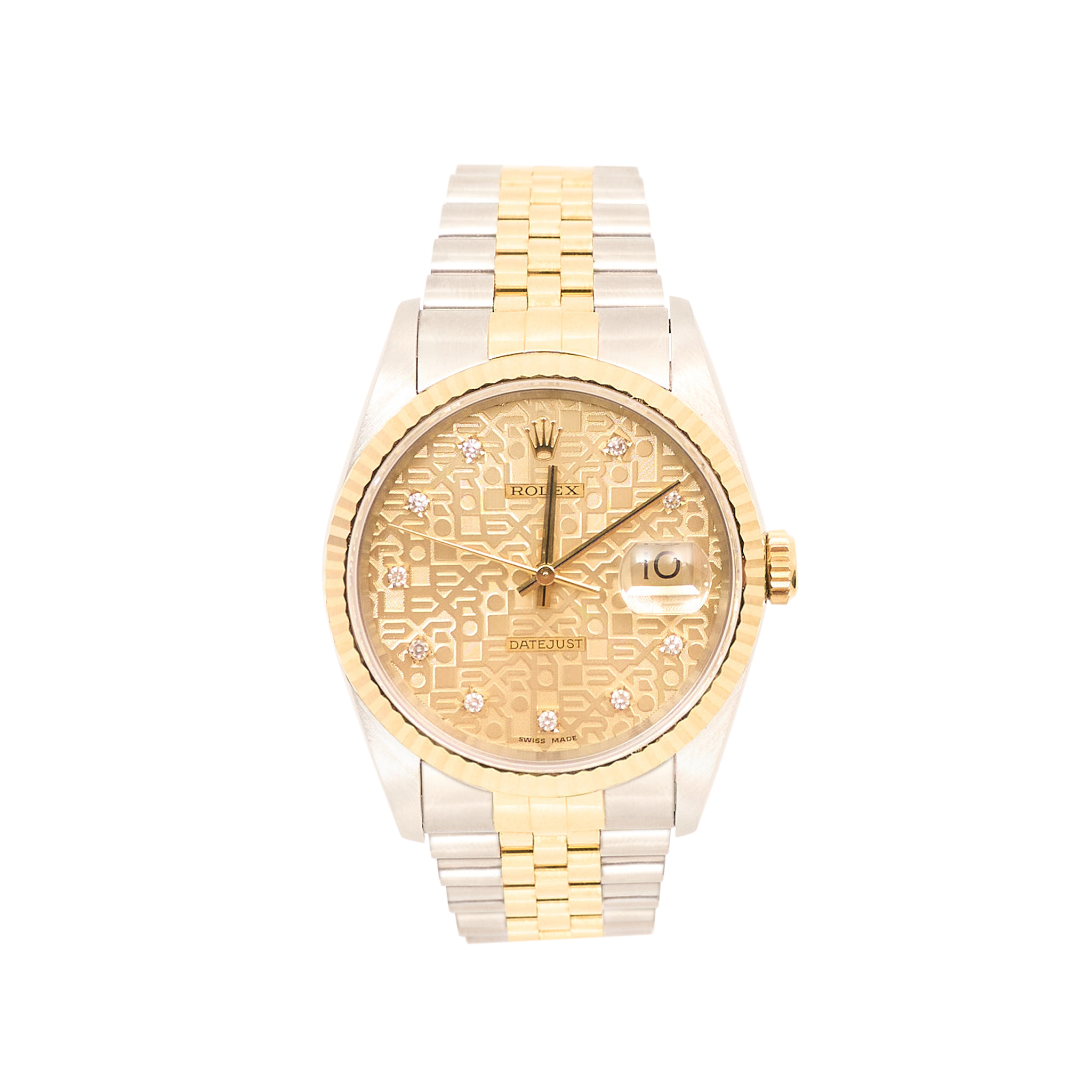 Rolex Datejust 36 Two Tone Jubilee Anniversary Dial