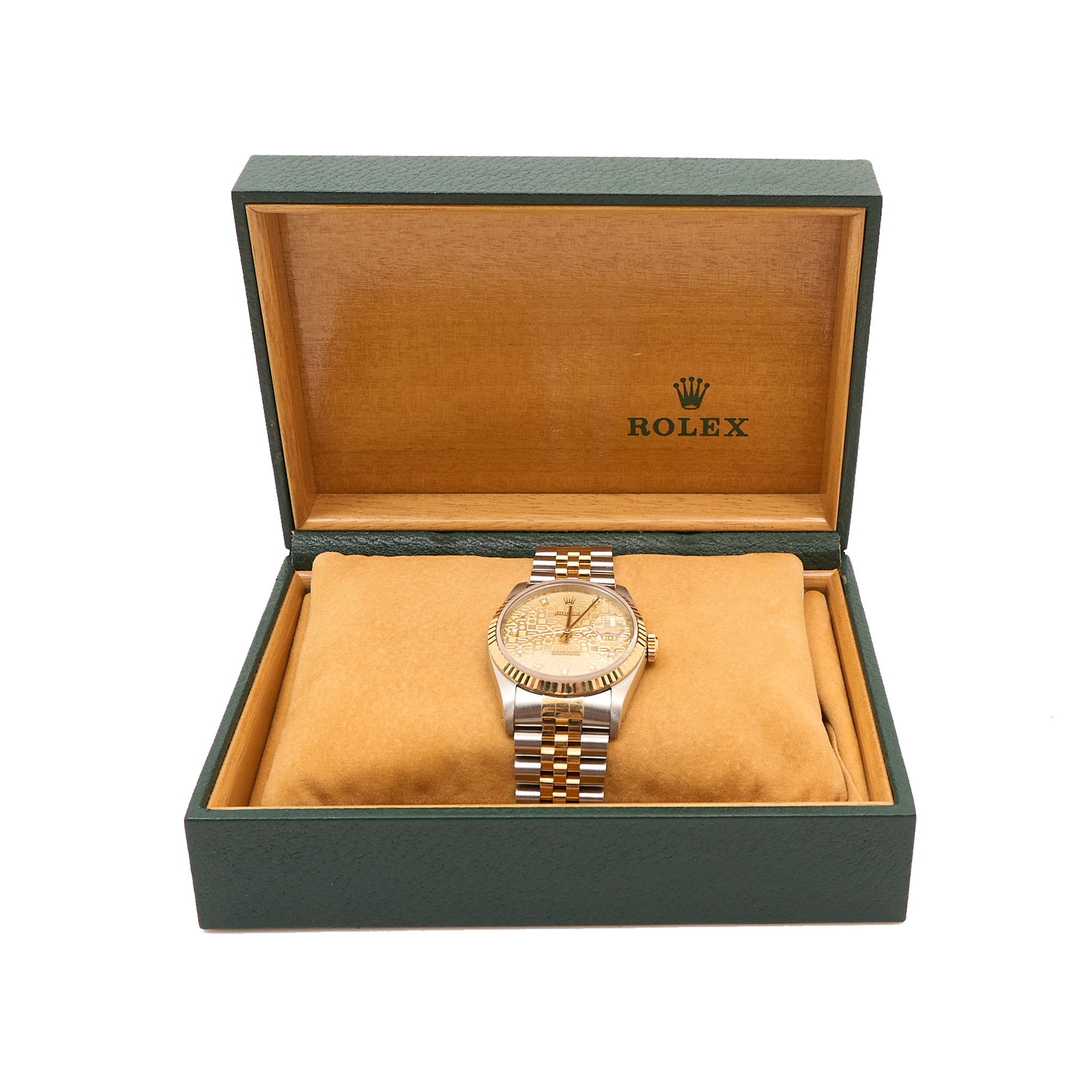 Rolex Datejust 36 Two Tone Jubilee Anniversary Dial