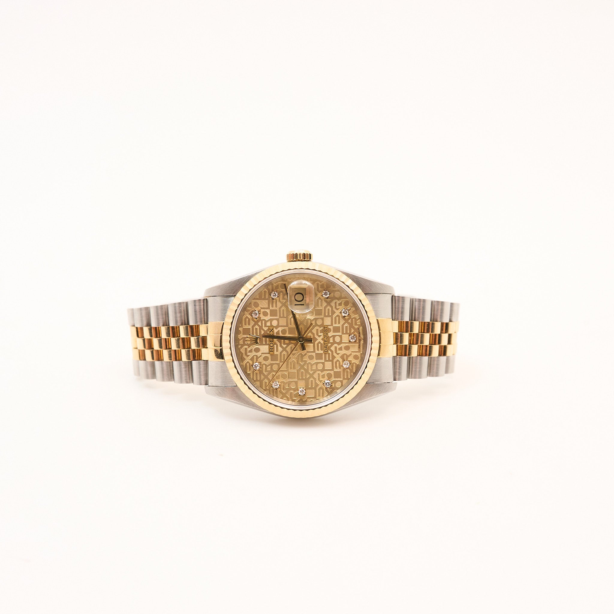 Rolex Datejust 36 Two Tone Jubilee Anniversary Dial