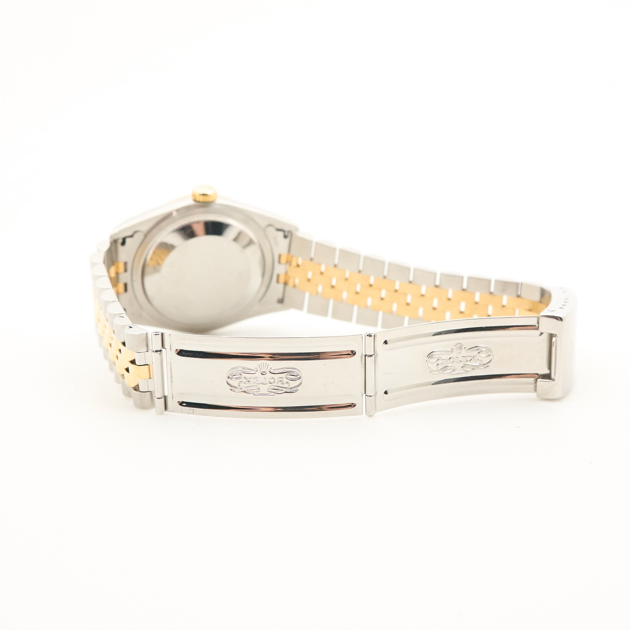 Rolex Datejust 36mm Two Tone Mother Of Pearl & Diamond Dial
