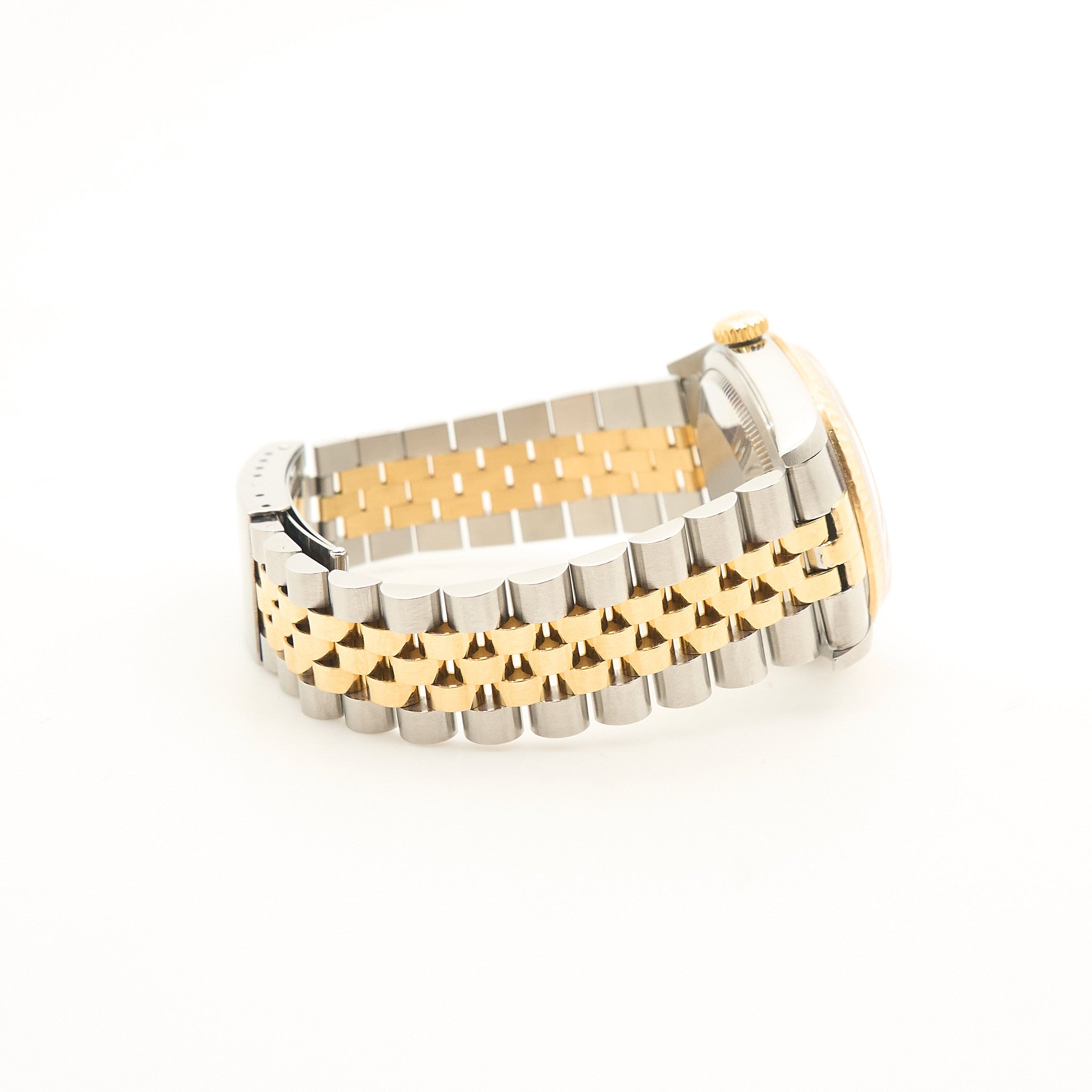 Rolex Datejust 36mm Two Tone Mother Of Pearl & Diamond Dial