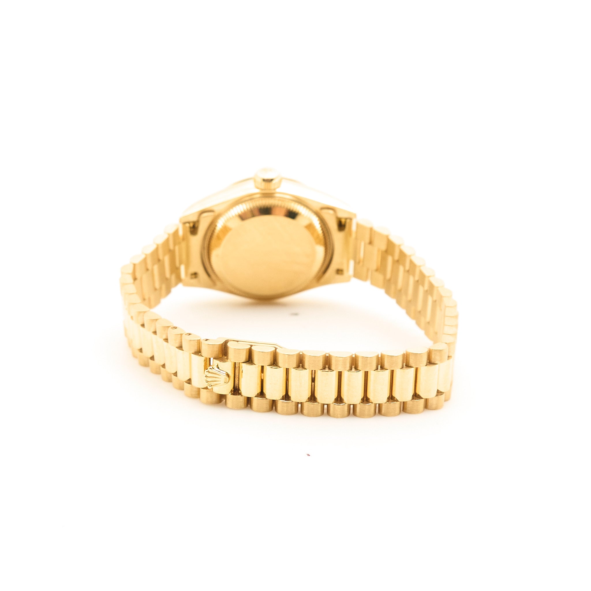 Rolex Datejust Ladies 18ct Yellow Gold Factory Diamond Bezel & Diamond Dial