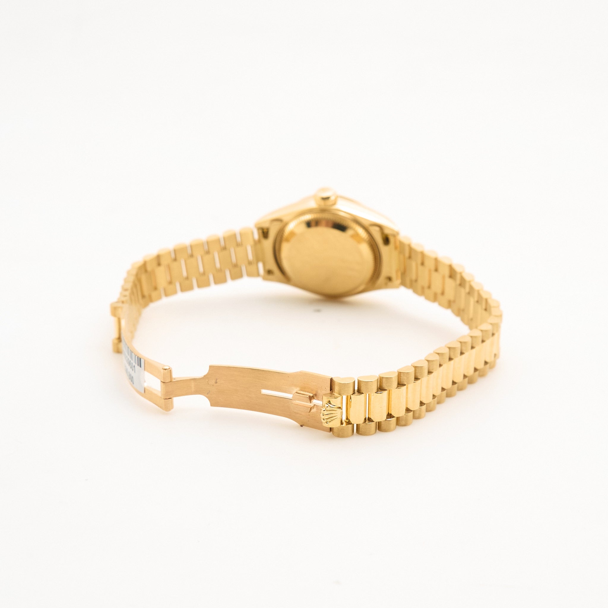 Rolex Datejust Ladies 18ct Yellow Gold Factory Diamond Bezel & Diamond Dial