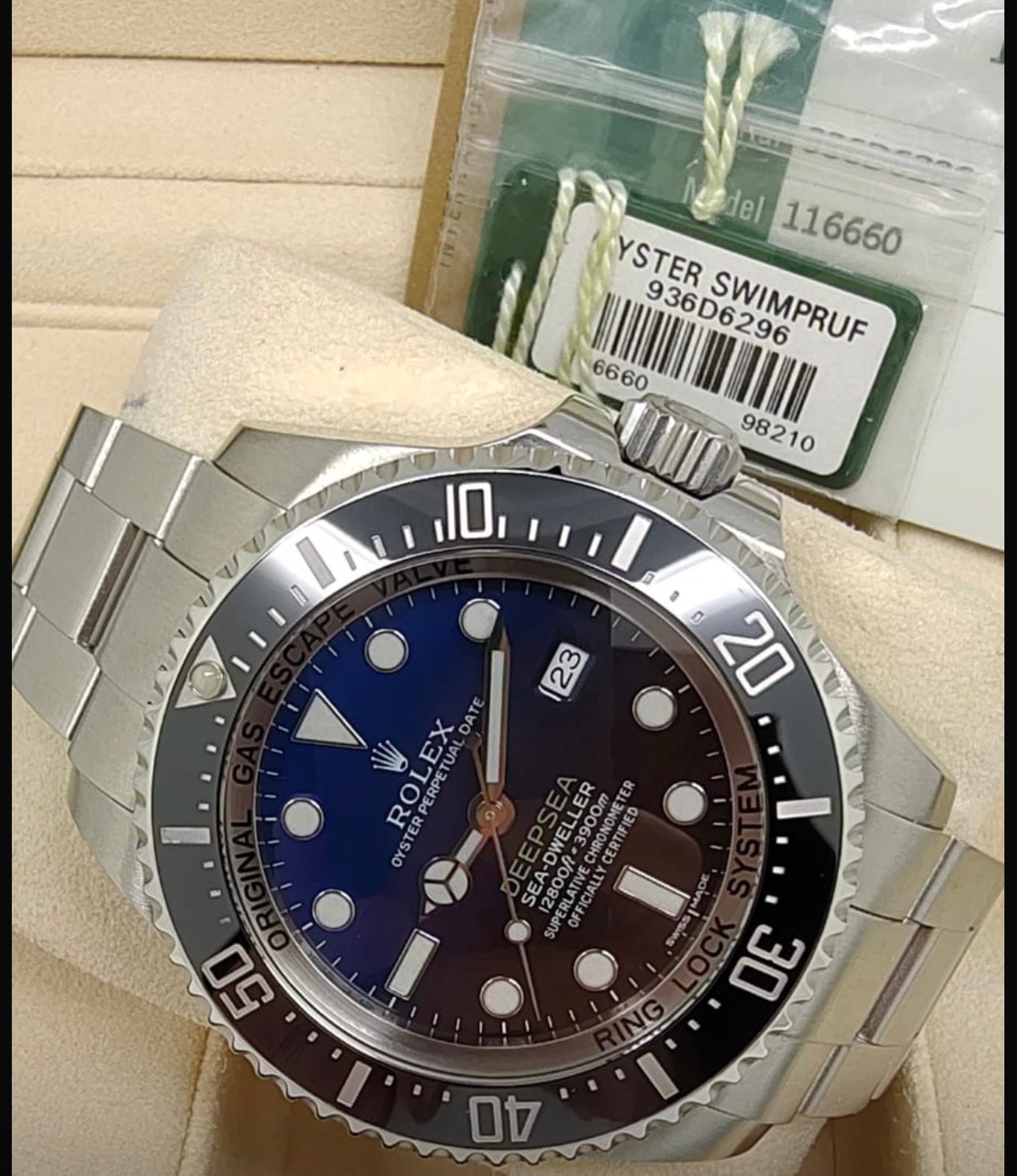 Rolex Deepsea Sea-Dweller D-Blue Oystersteel 44mm
