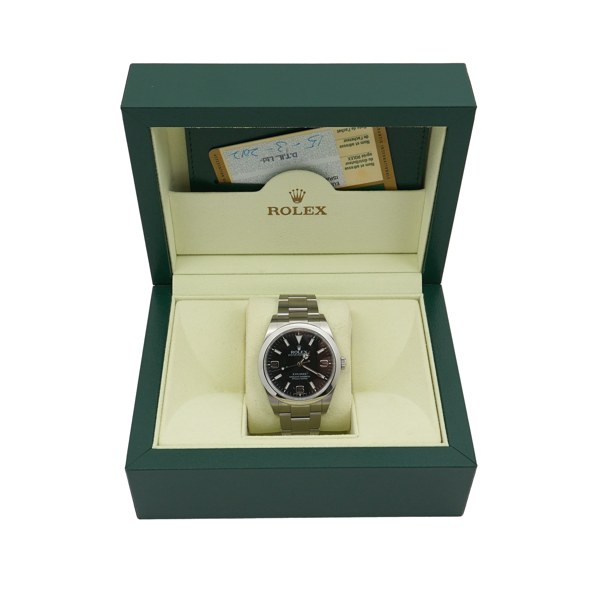 Rolex Explorer 1 Black Dial 41mm Watch