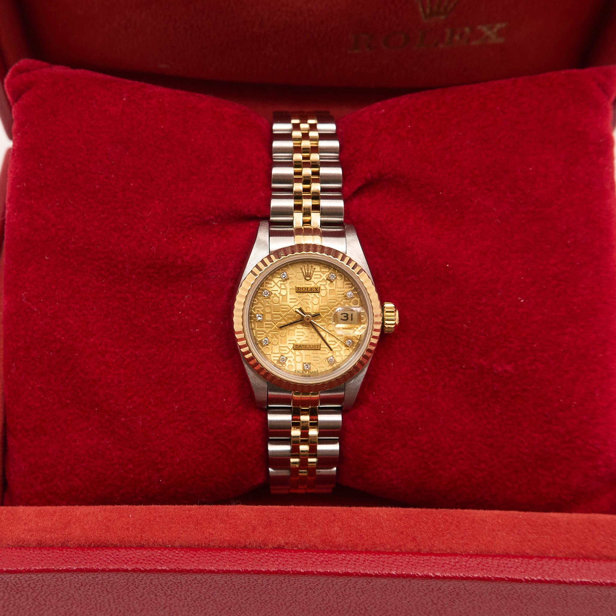 Rolex Ladies Datejust 69173 Anniversary Diamond DIal