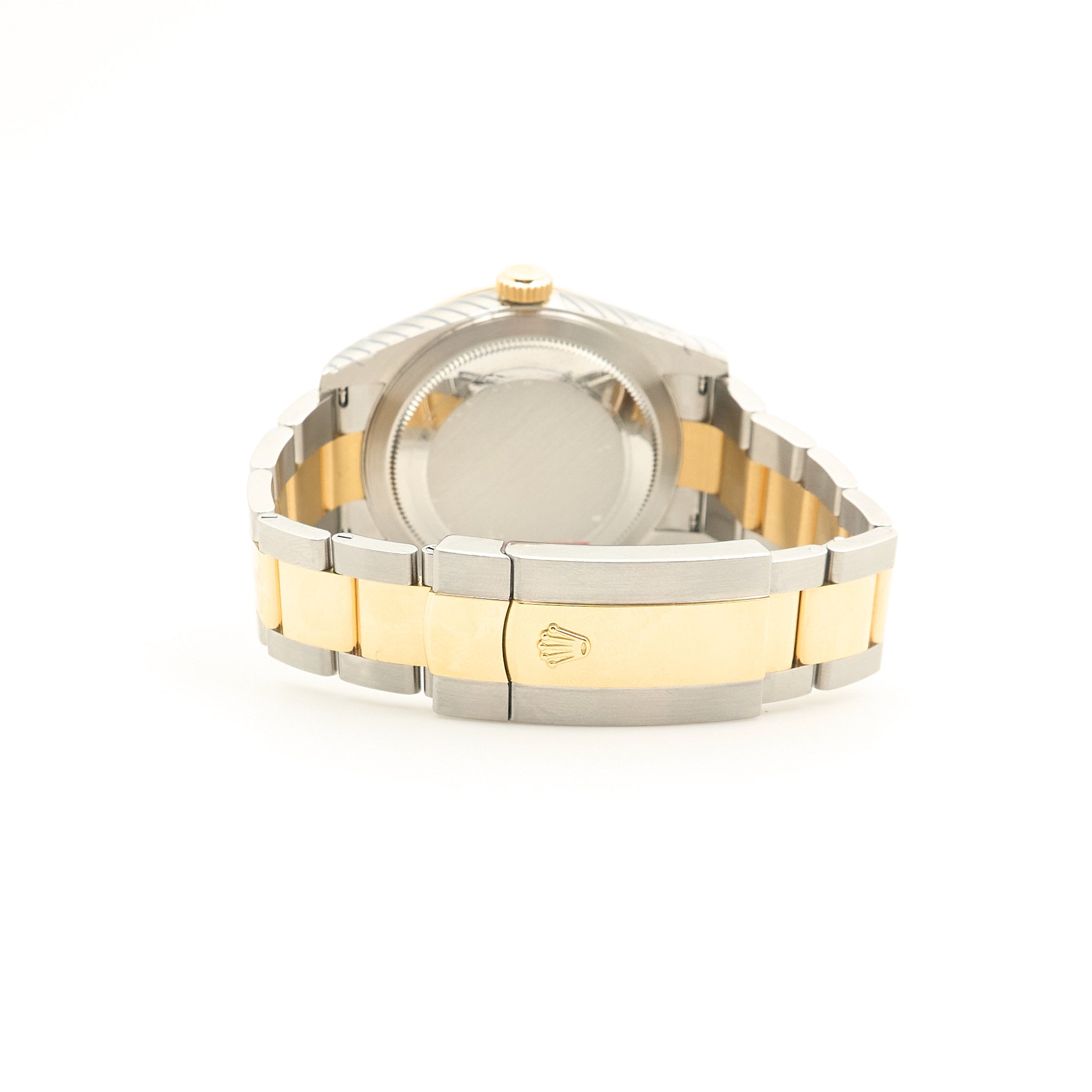 Rolex Sky-Dweller 42mm Oystersteel & Yellow Gold Champagne Dial