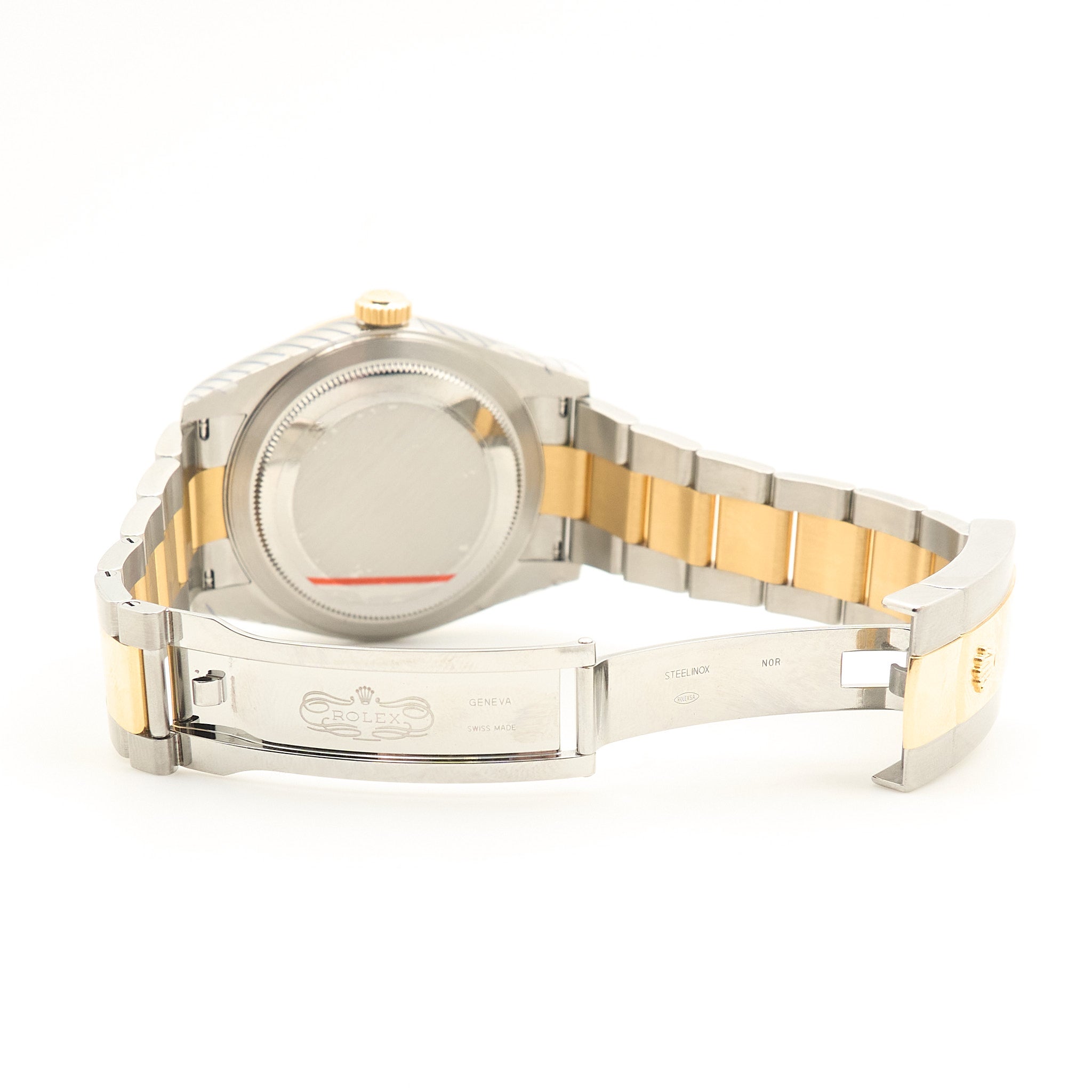 Rolex Sky-Dweller 42mm Oystersteel & Yellow Gold Champagne Dial