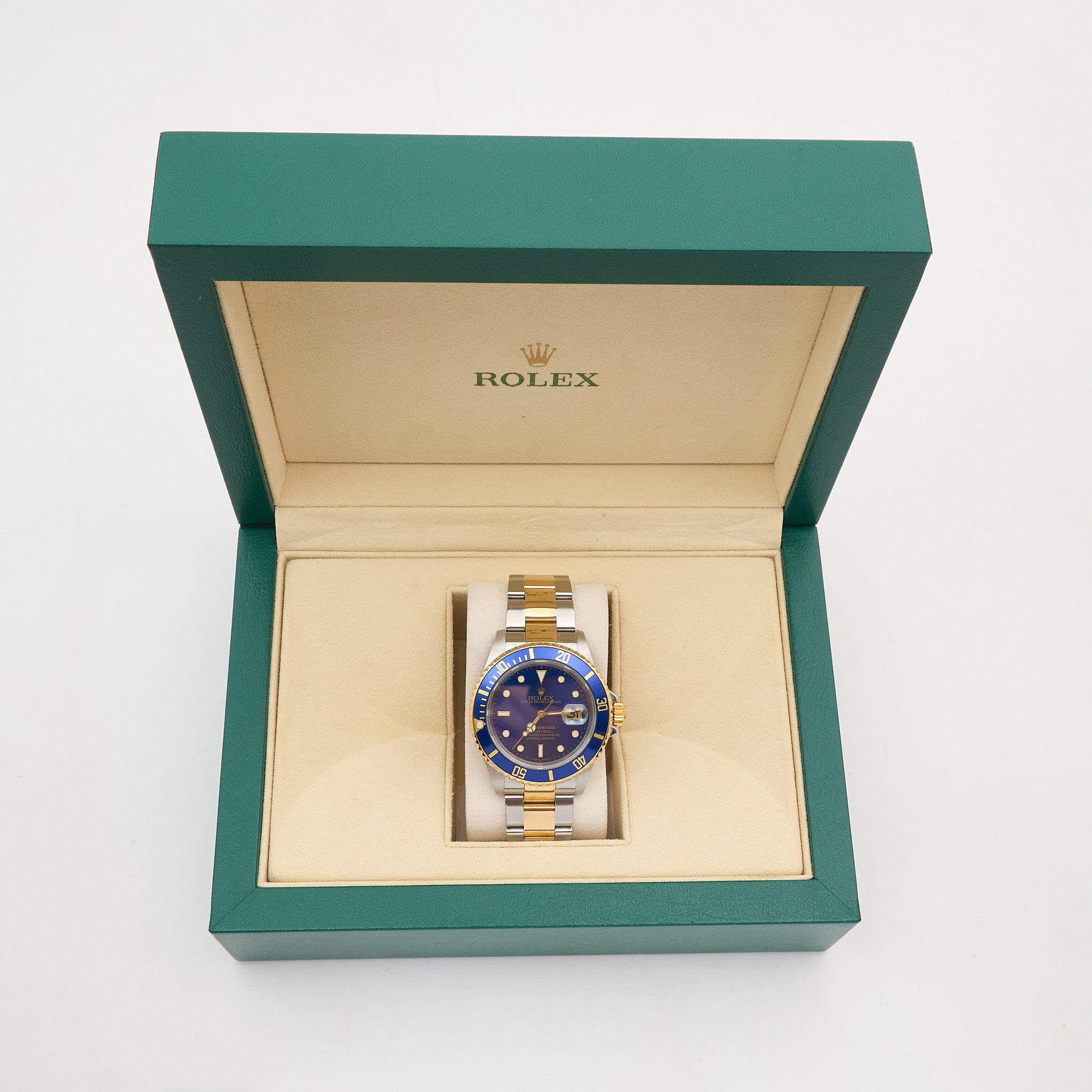Rolex Submariner Date ‘Bluesy’ 16613 Steel & Gold