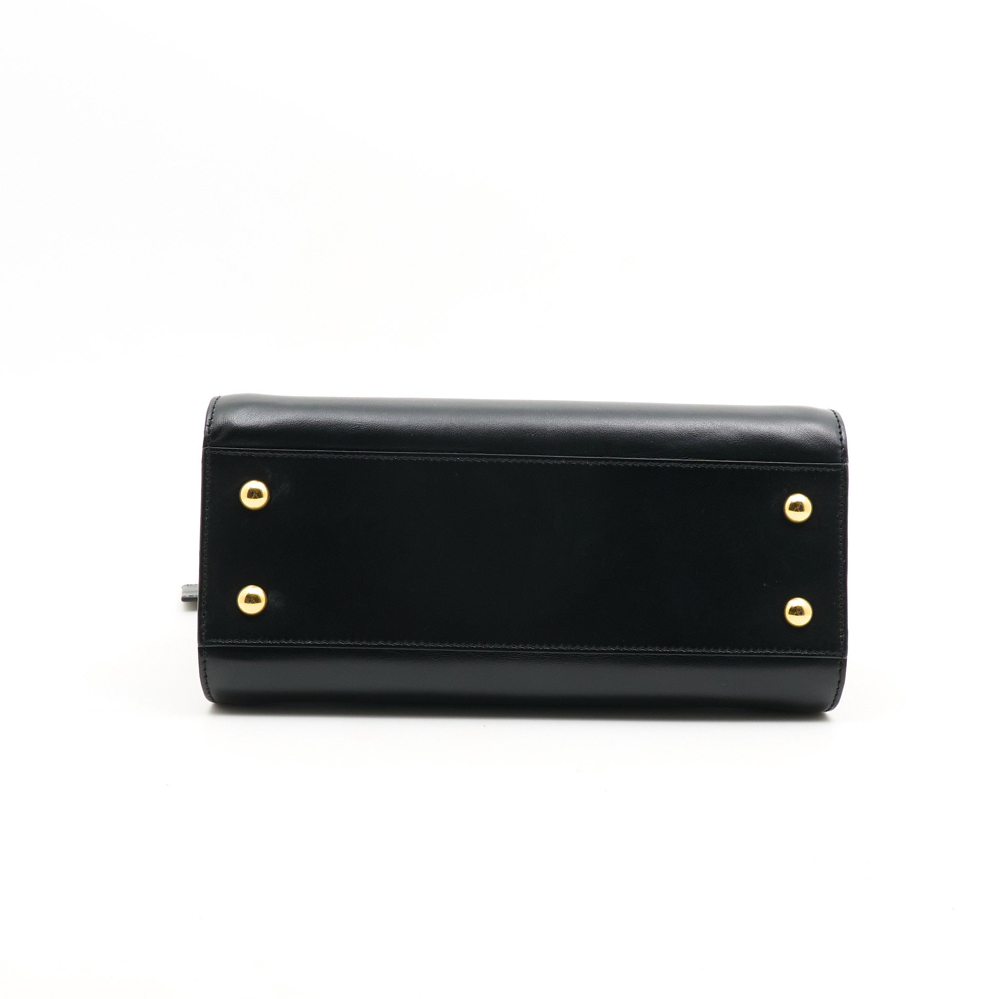 Saint Laurent Cabas Handbag In Black Leather