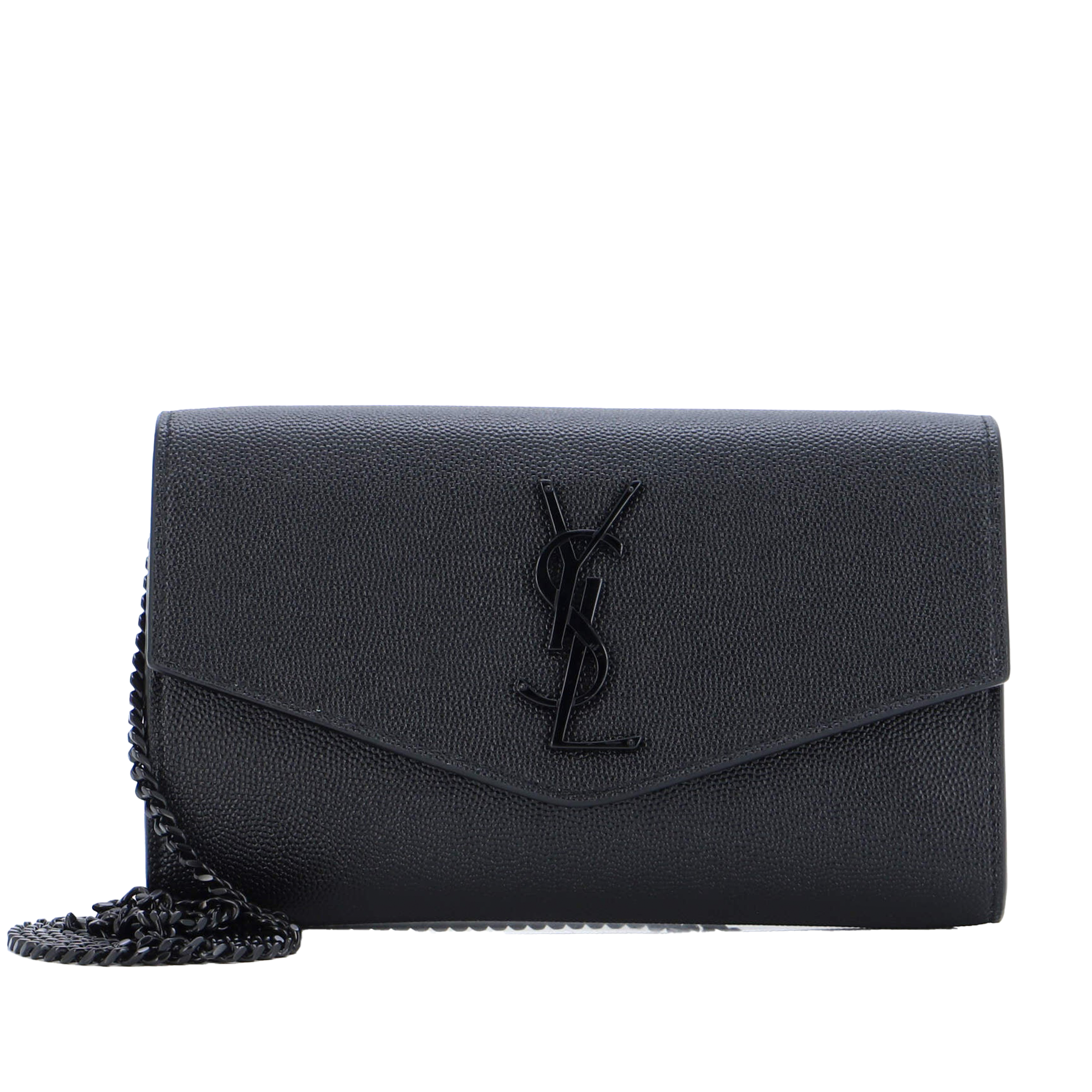 Saint Laurent Uptown Wallet On Chain Black Bag