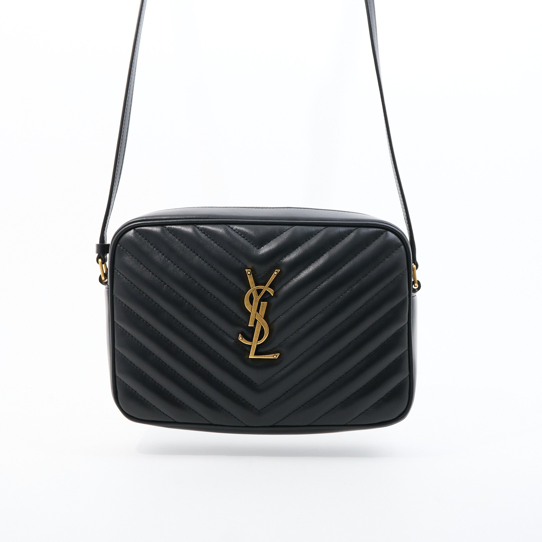 Saint Laurent Lou Camera Black Bag