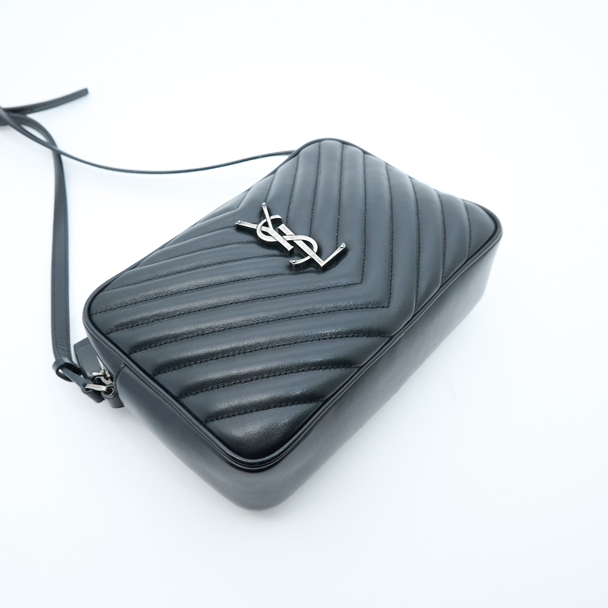 Saint Laurent Lou Quilted Camera Bag